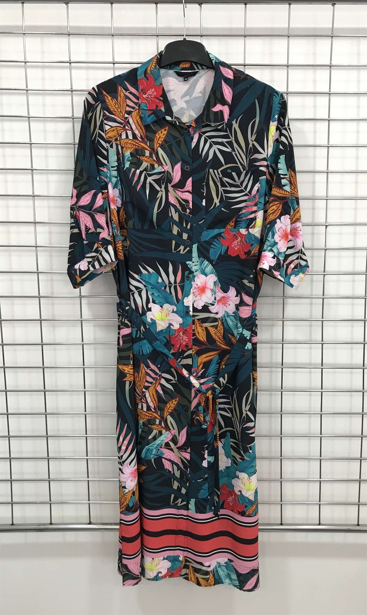 3/4 Kol Gömlek Elbise