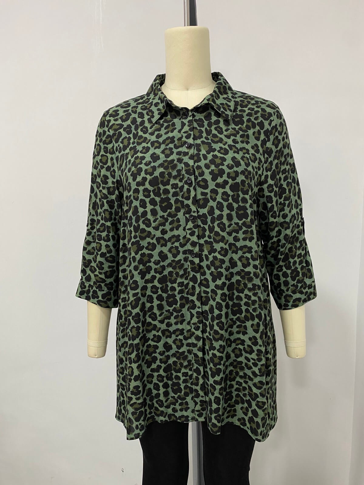 3/4 Kollu Gömlek Tunik