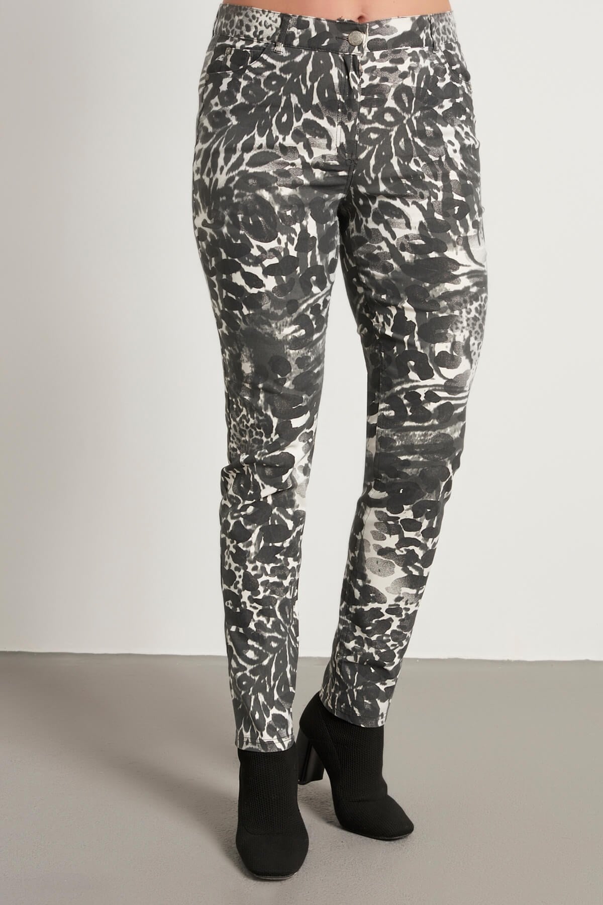 5 Cep Desenli Strech Pantolon