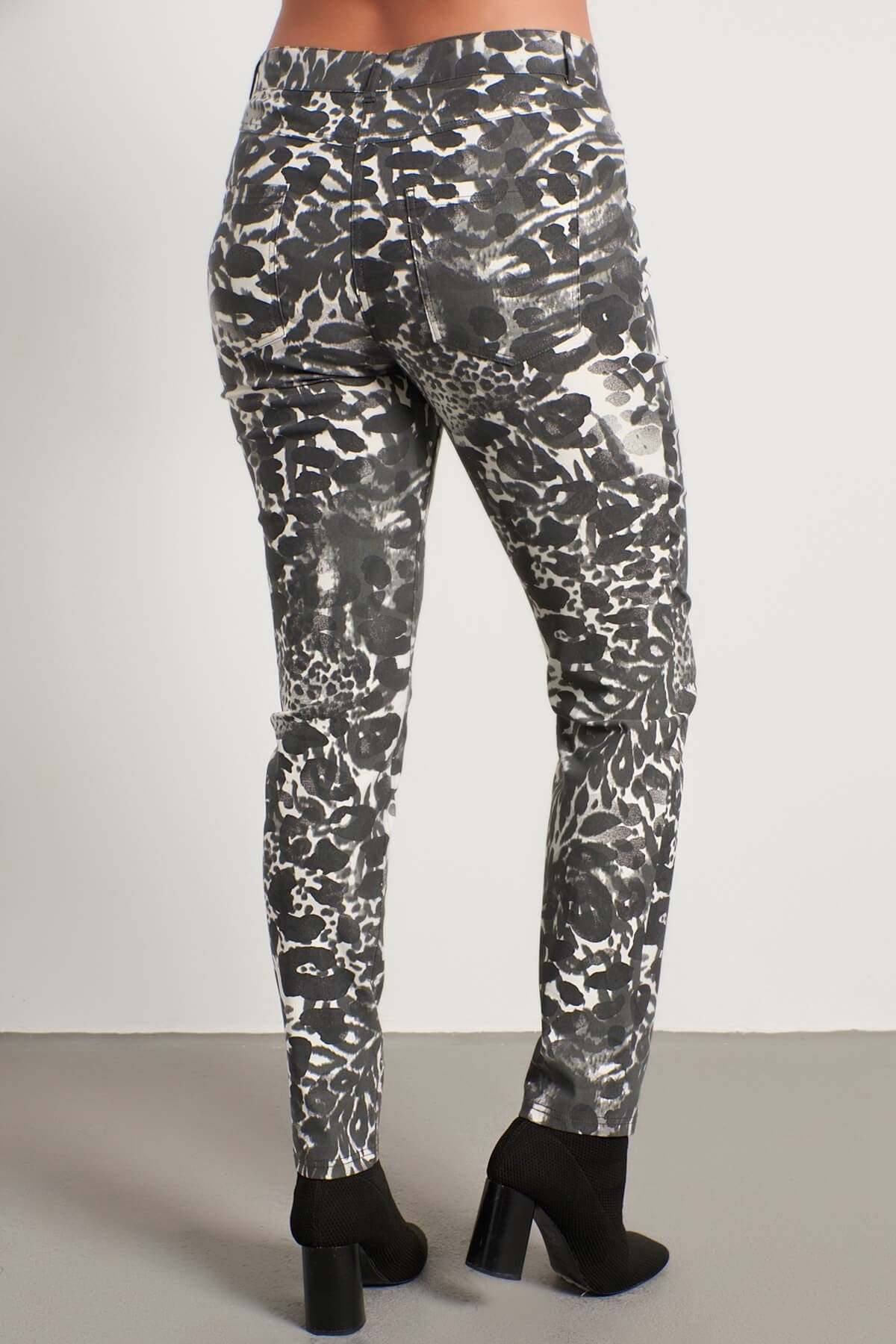 5 Cep Desenli Strech Pantolon