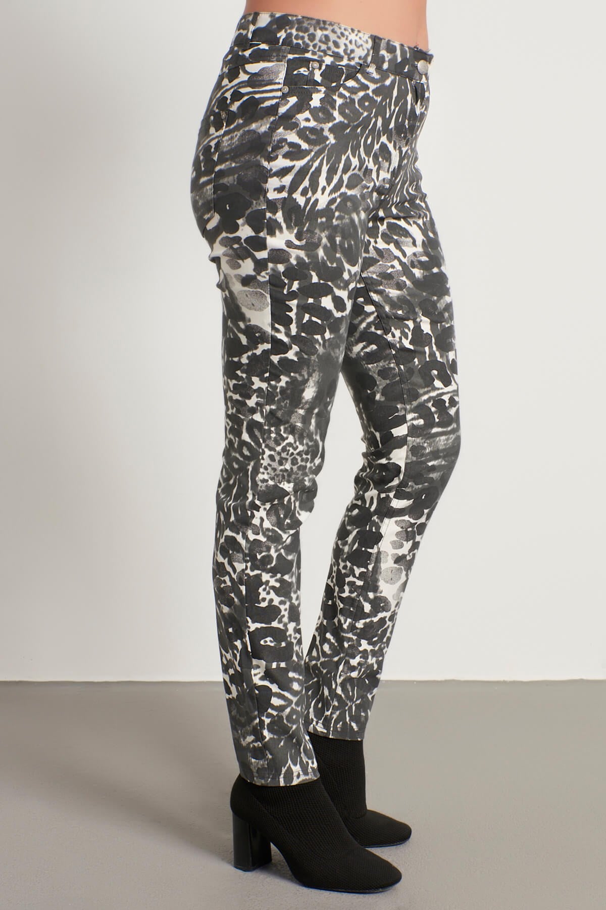 5 Cep Desenli Strech Pantolon