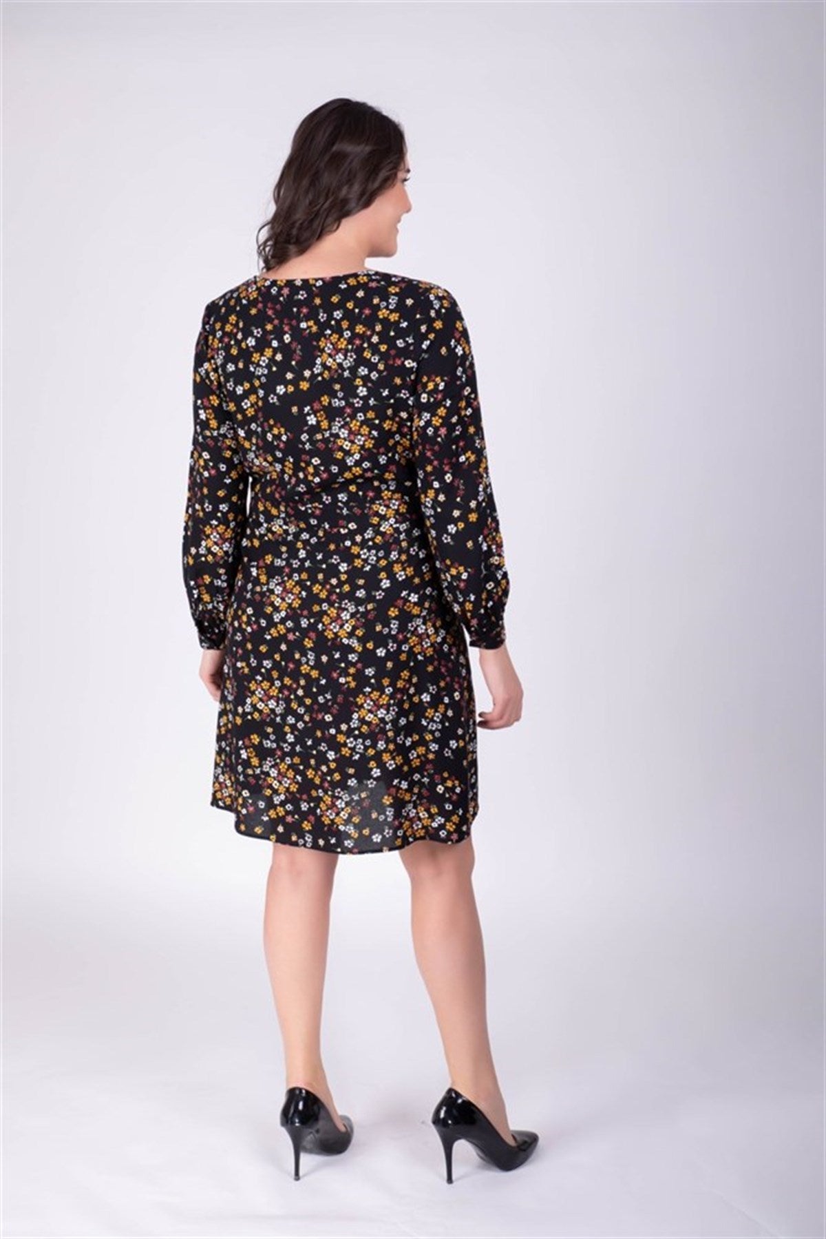 Anvelop Çiçekli Elbise