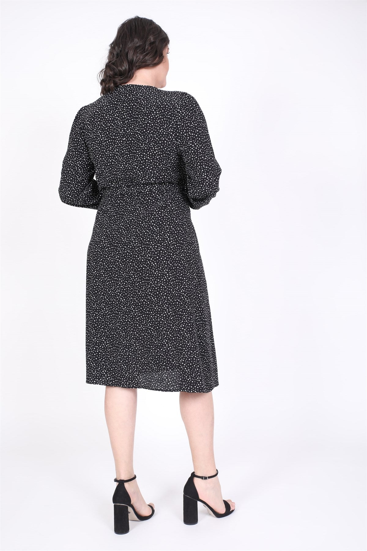 Anvelop Kuşak Detaylı Elbise