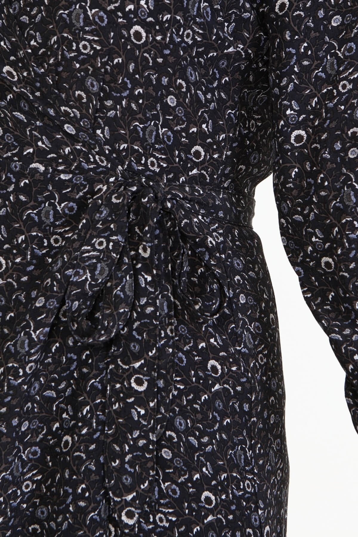 Anvelop Kuşak Detaylı Elbise