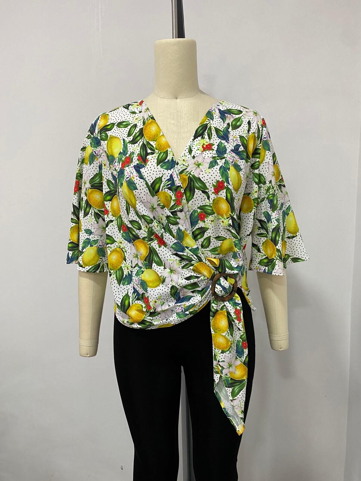 Anvelop Toka Detaylı Bluz