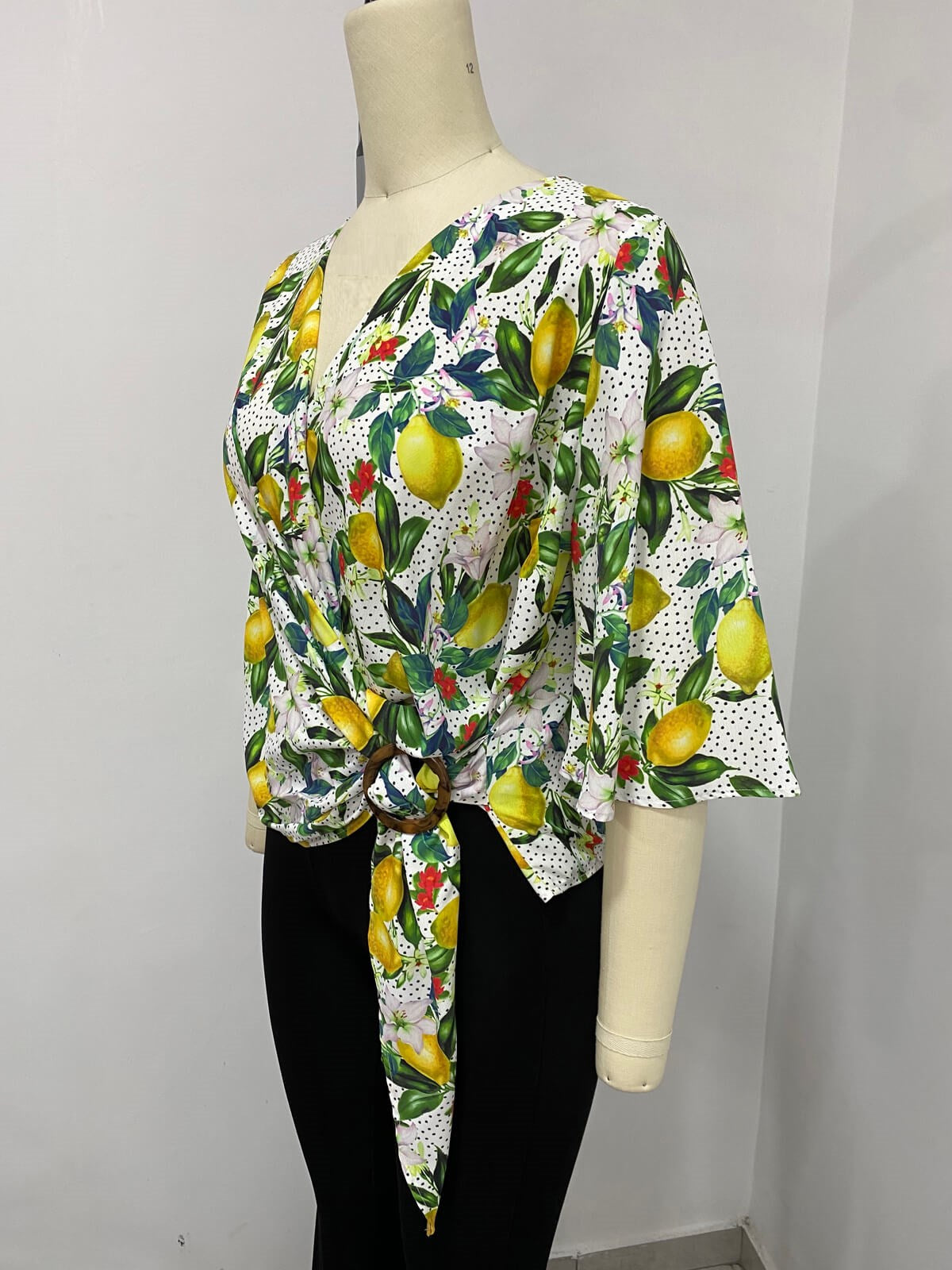 Anvelop Toka Detaylı Bluz