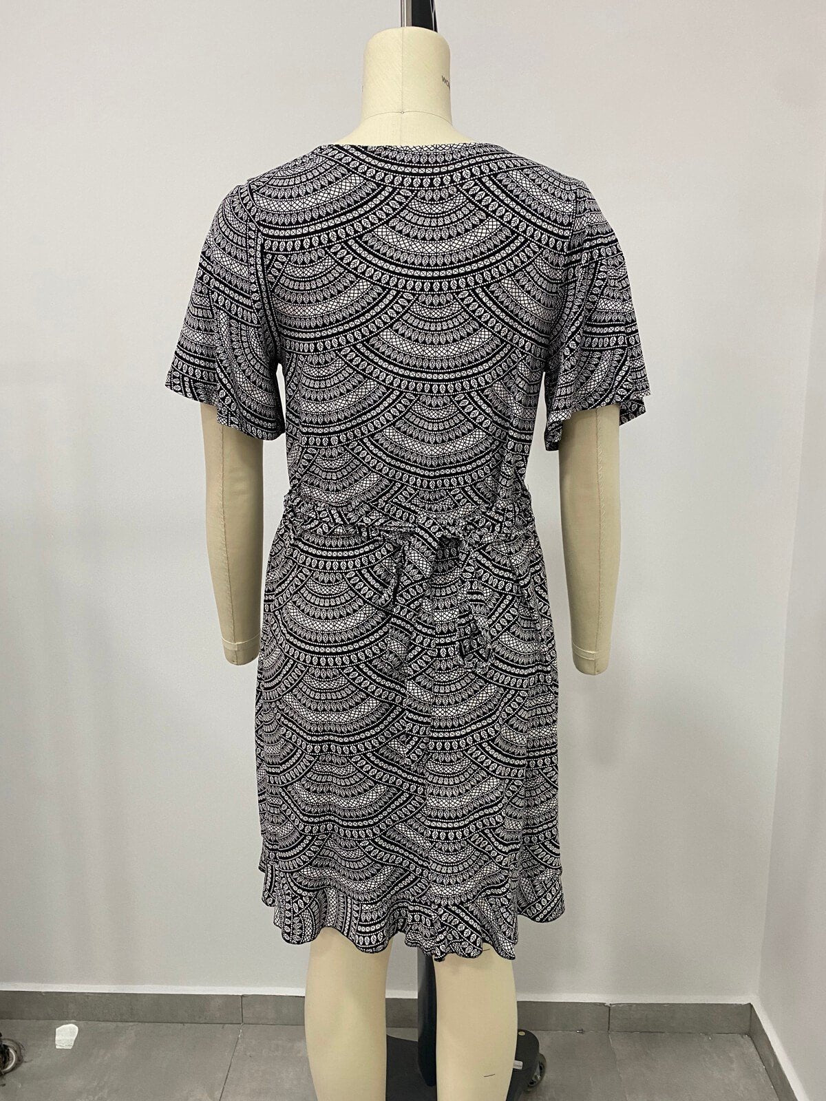 Anvelop Volanlı Elbise