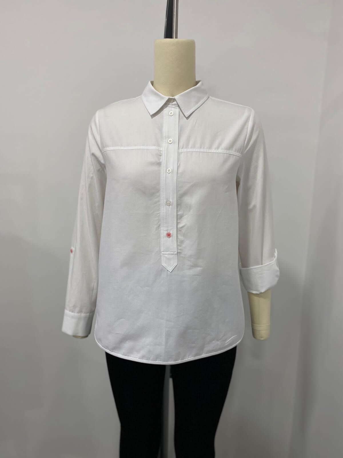 Apoletli Uzun Kollu Gömlek