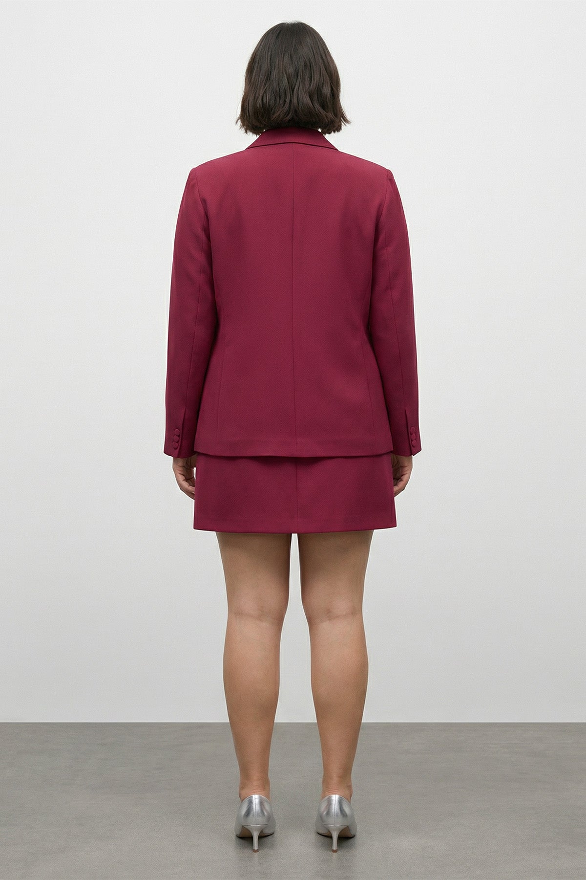 Astarlı Cep Detaylı Blazer Ceket