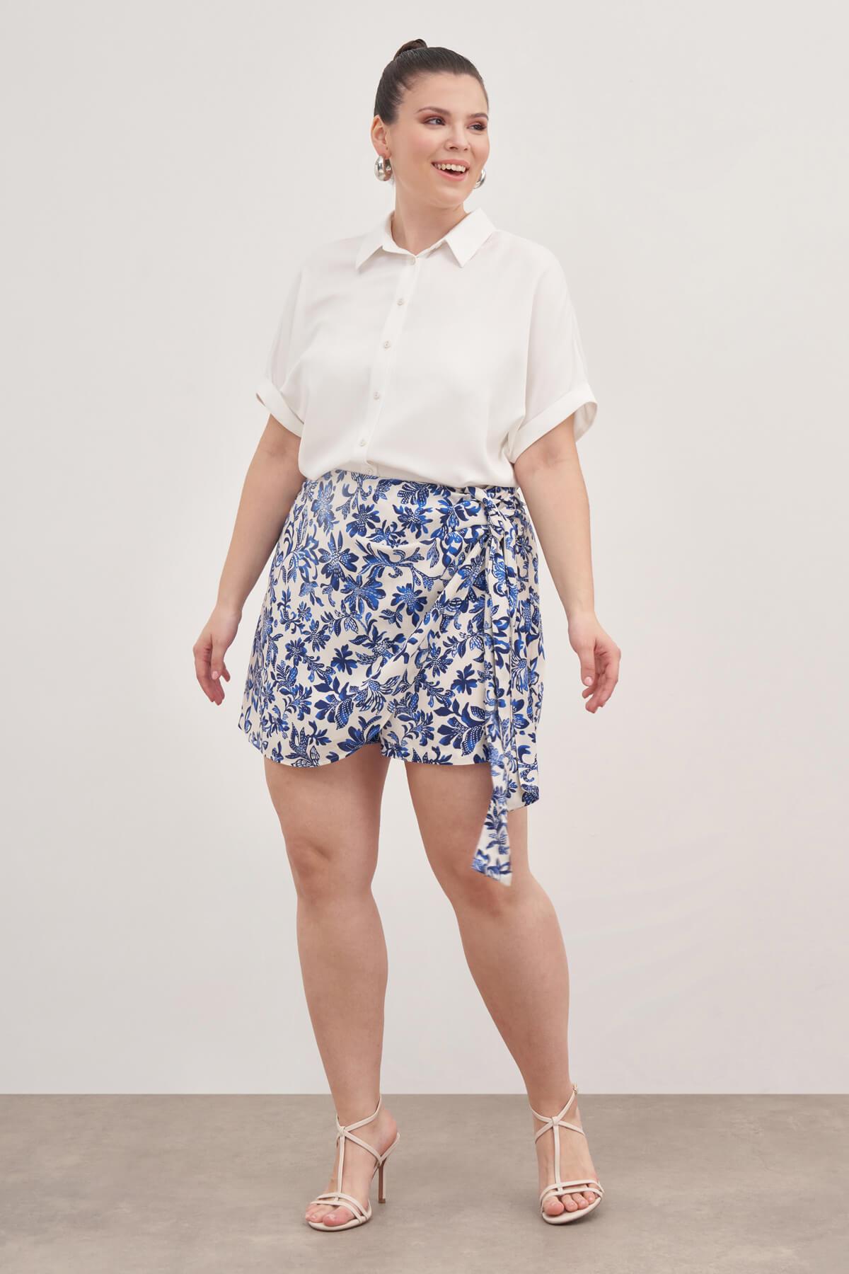 Bağlamalı Şort Etek