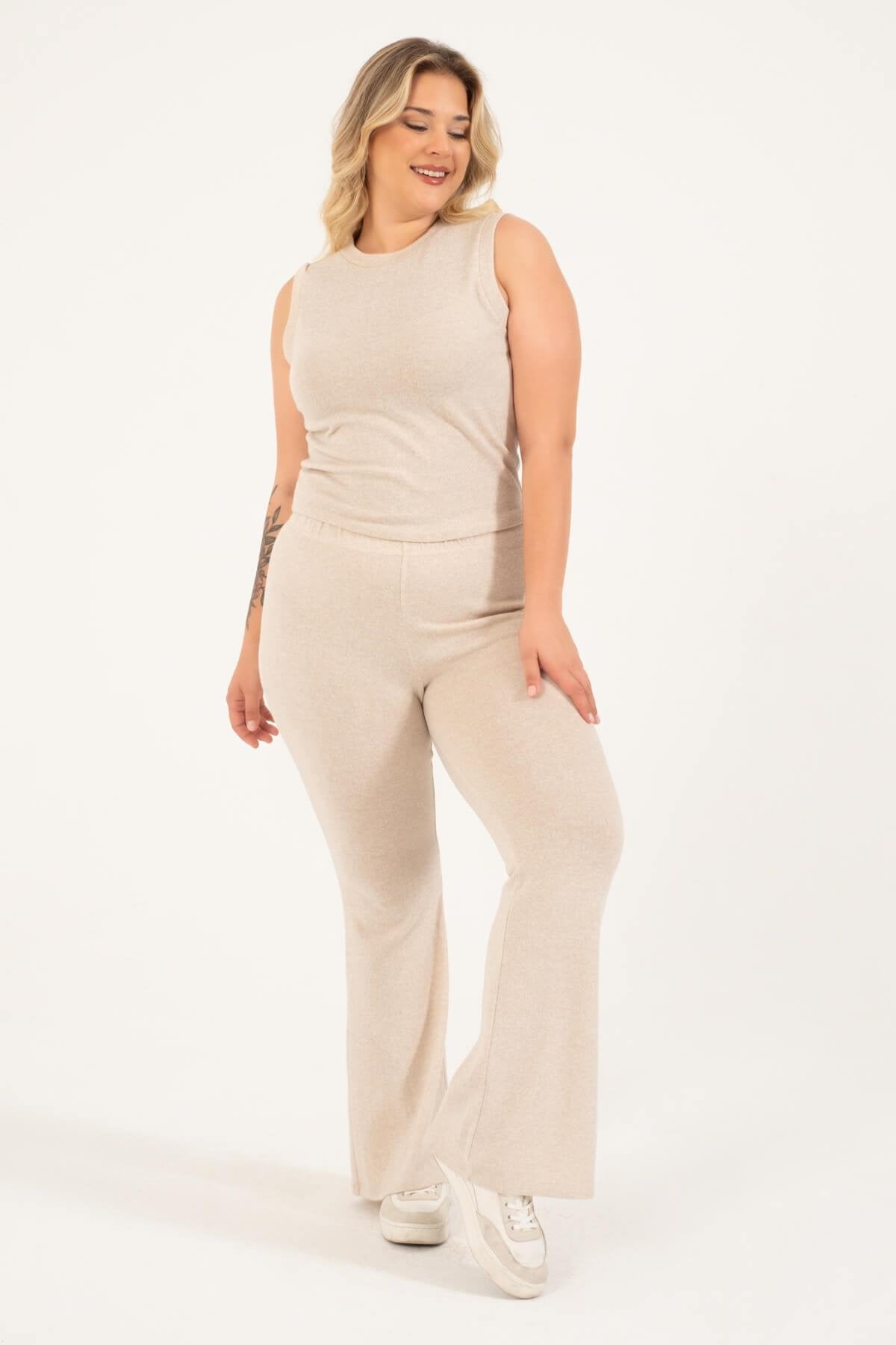 Basic Kolsuz Triko Top