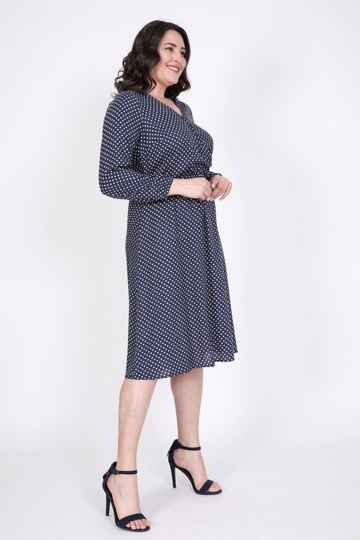 Beli Lastikli Anvelop Elbise