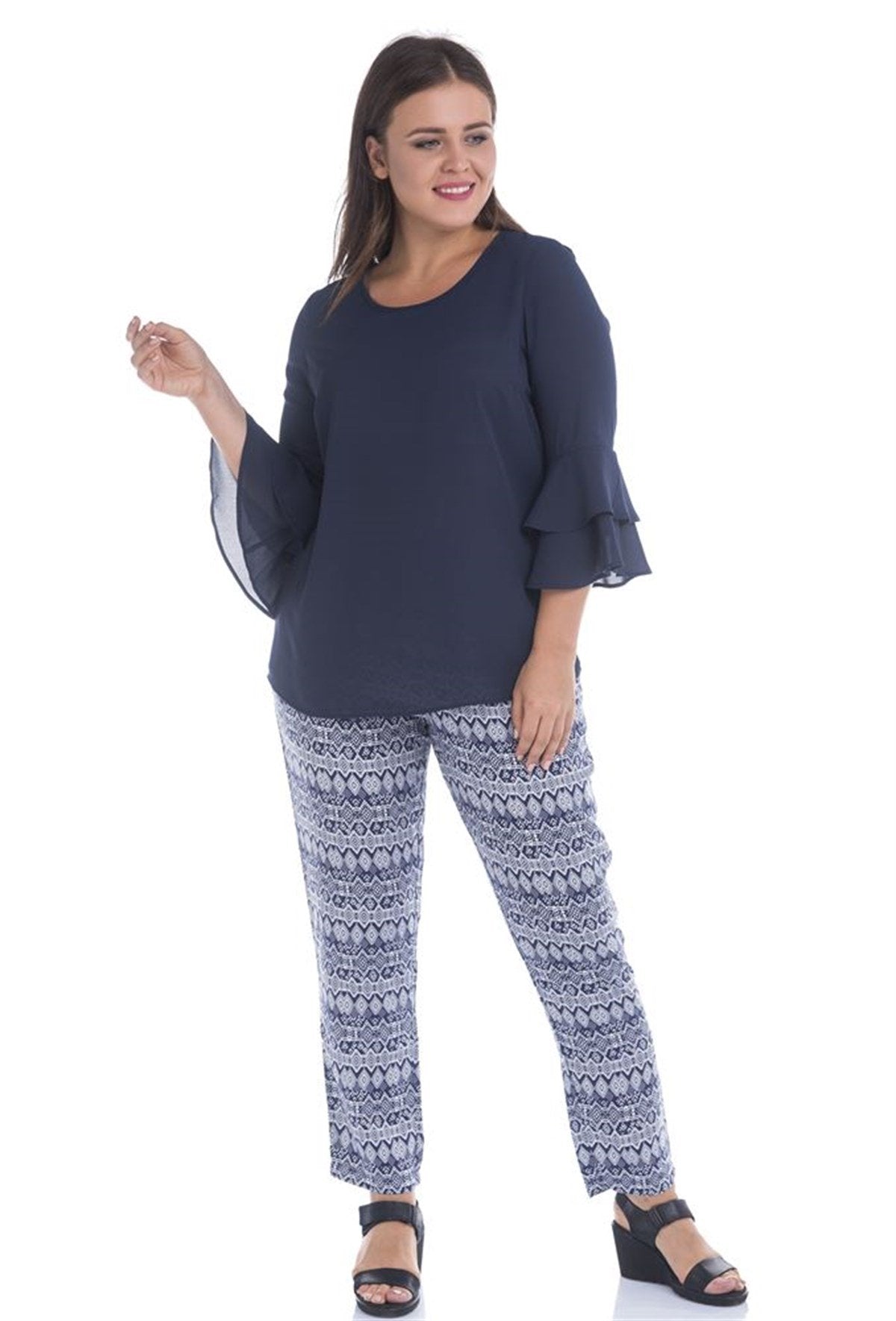 Beli Lastikli Cepli Havuç Pantolon