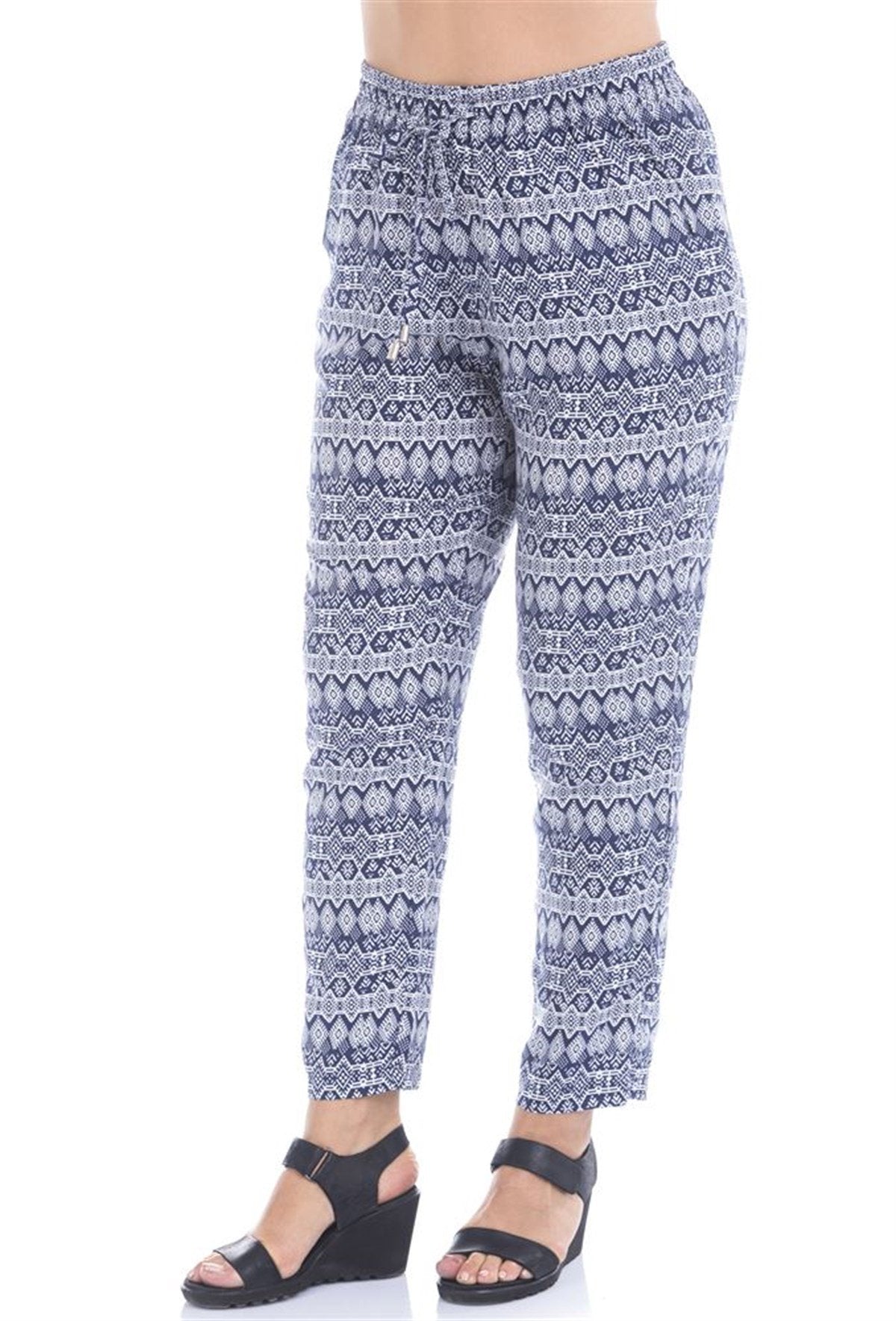 Beli Lastikli Cepli Havuç Pantolon