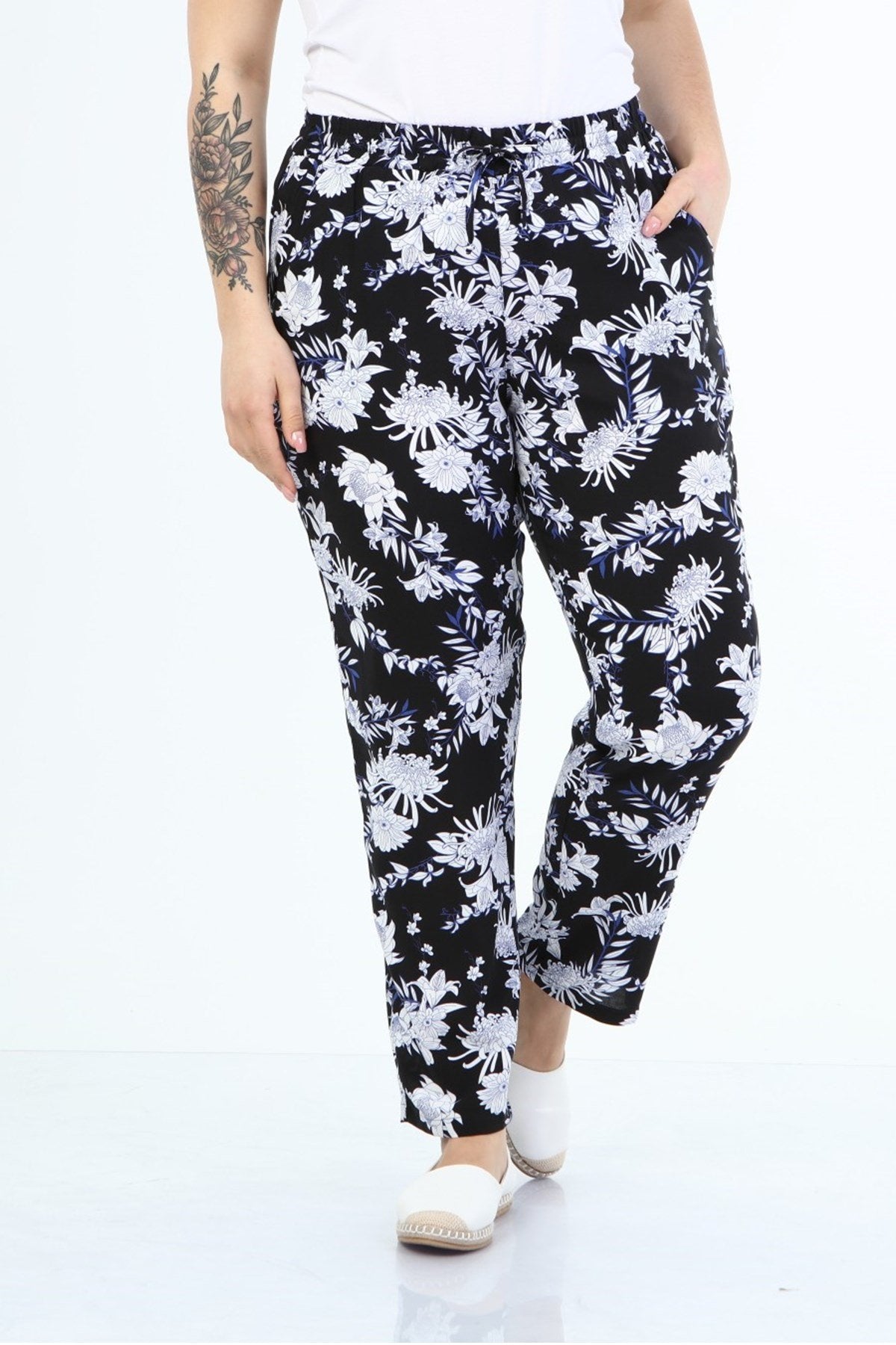 Beli Lastikli Cepli Pantolon