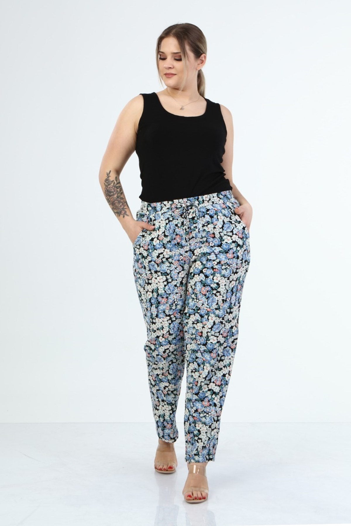 Beli Lastikli Cepli Pantolon