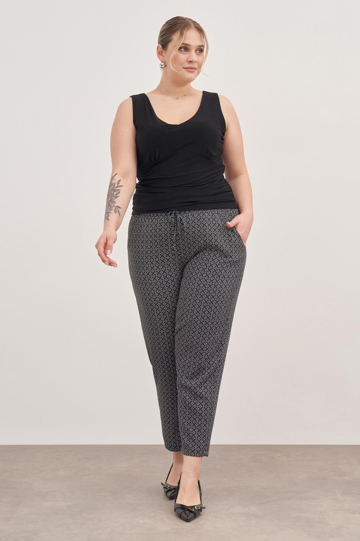 Beli Lastikli Yazlık Pantolon