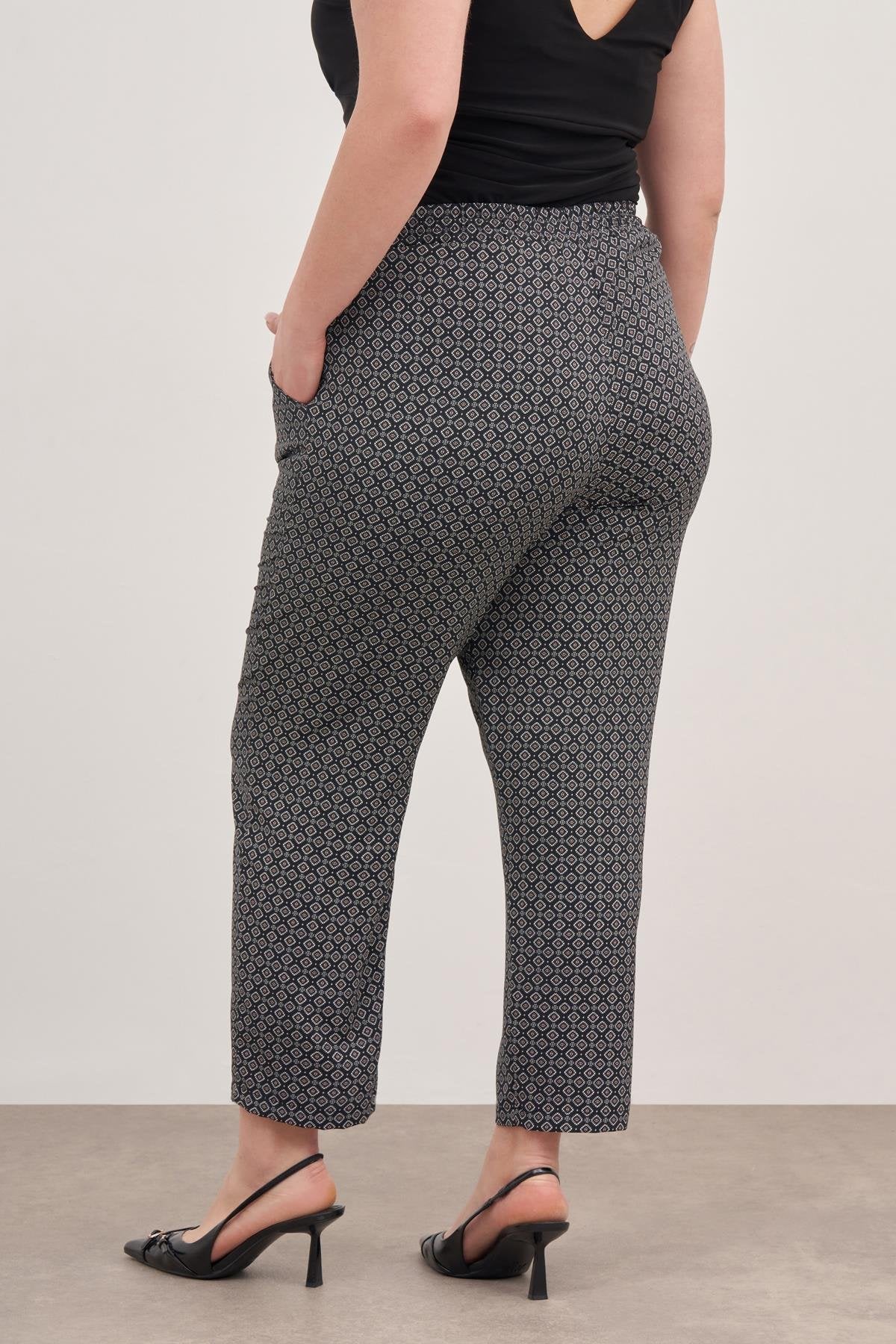 Beli Lastikli Yazlık Pantolon