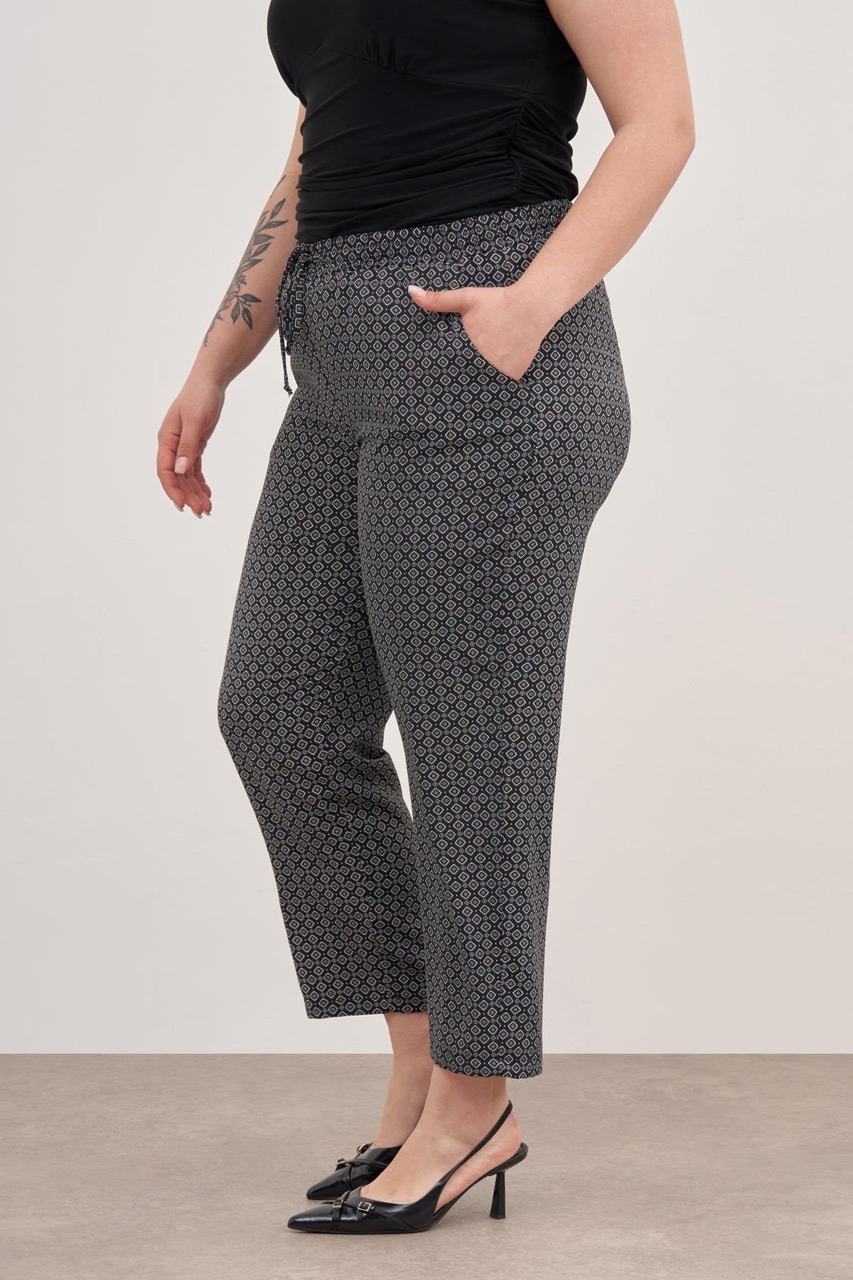 Beli Lastikli Yazlık Pantolon