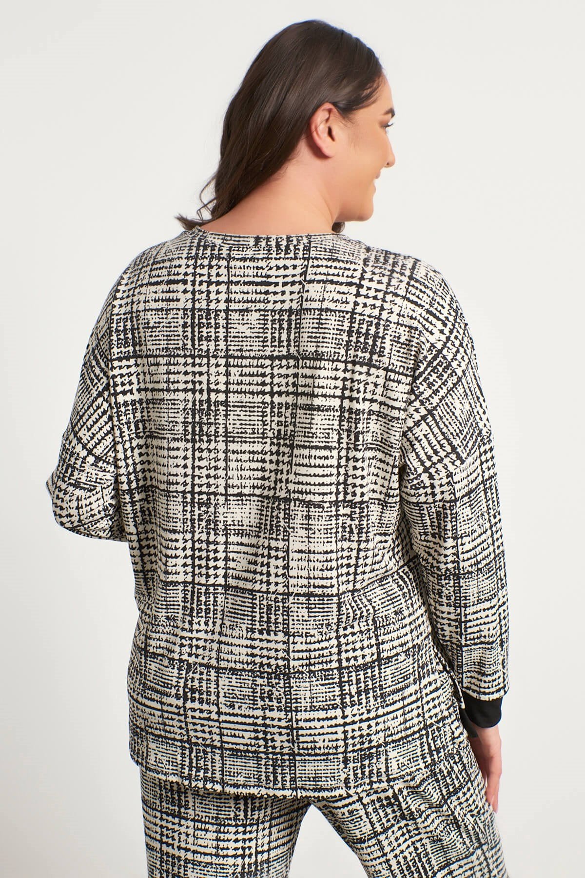 Bisiklet Yaka Sweatshirt