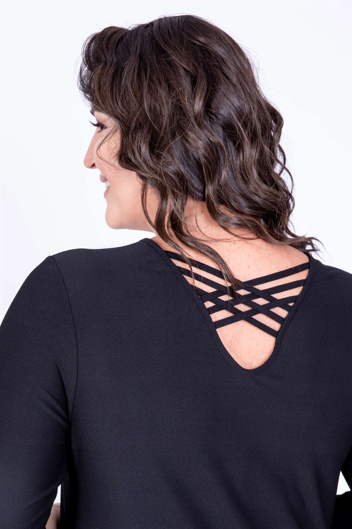 Çapraz Biyeli Elbise