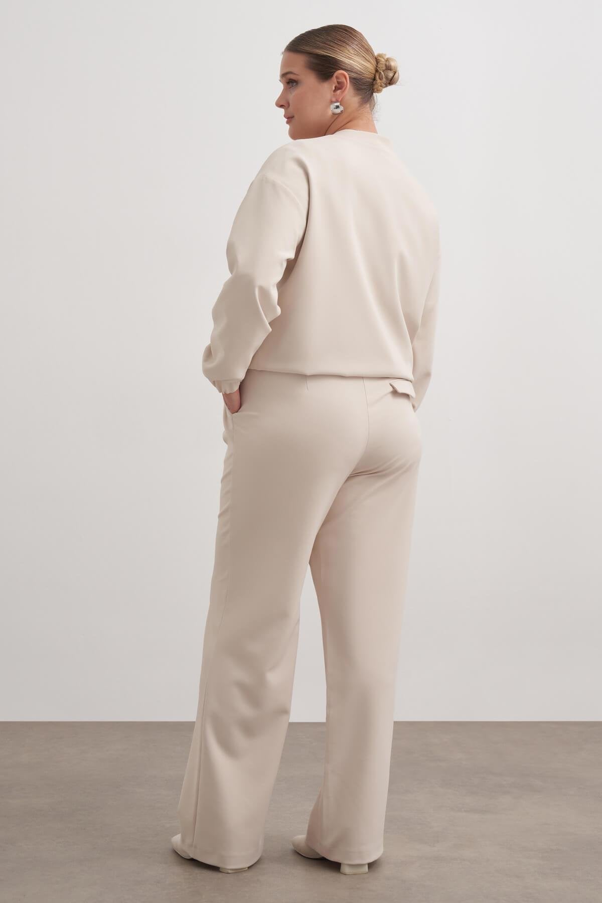 Cep Detaylı Astarlı Stoperli Bomber Ceket