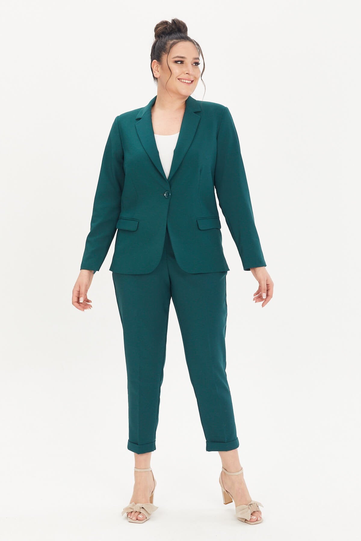 Cep Detaylı Slim Fit Klasik Pantolon