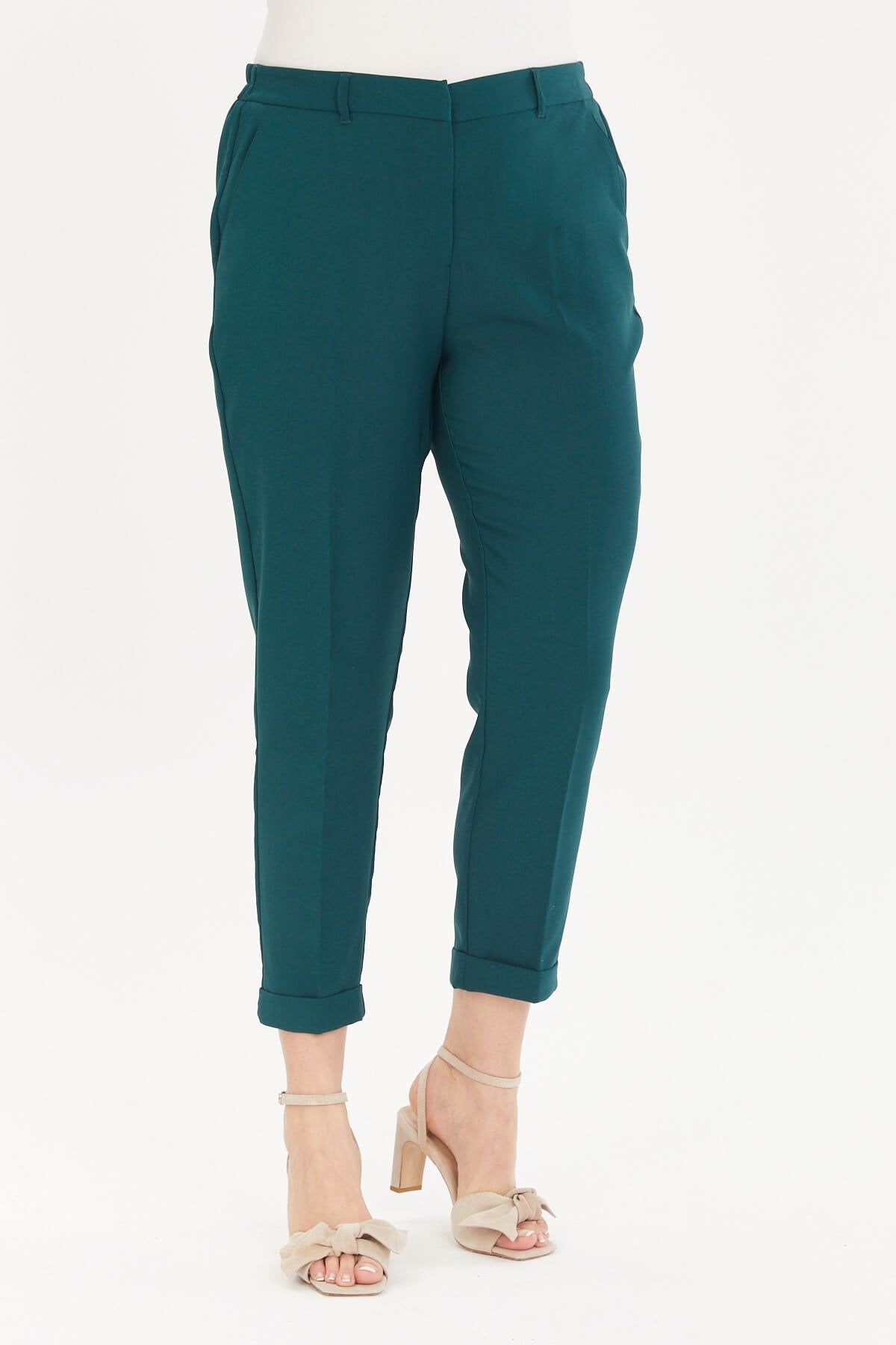Cep Detaylı Slim Fit Klasik Pantolon