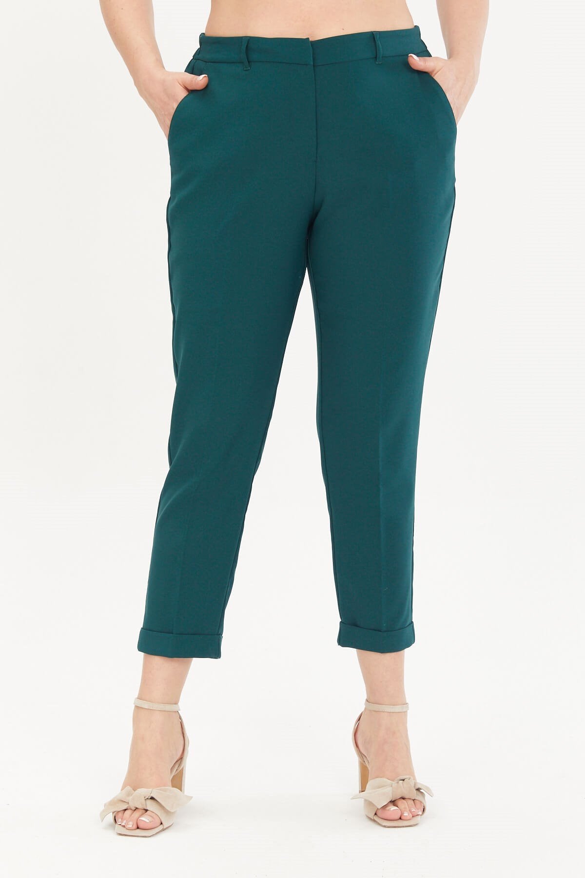 Cep Detaylı Slim Fit Klasik Pantolon