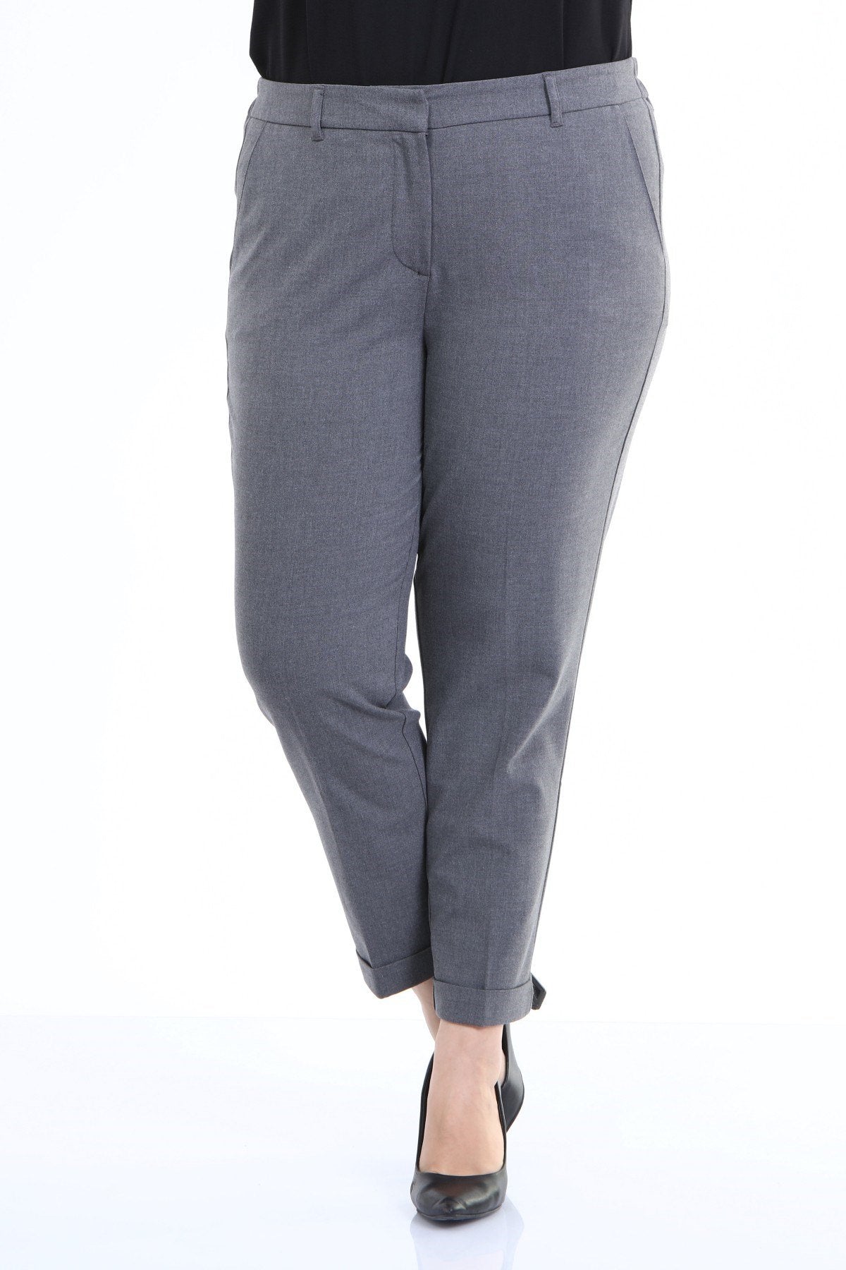 Cep Detaylı Slim Fit Klasik Pantolon