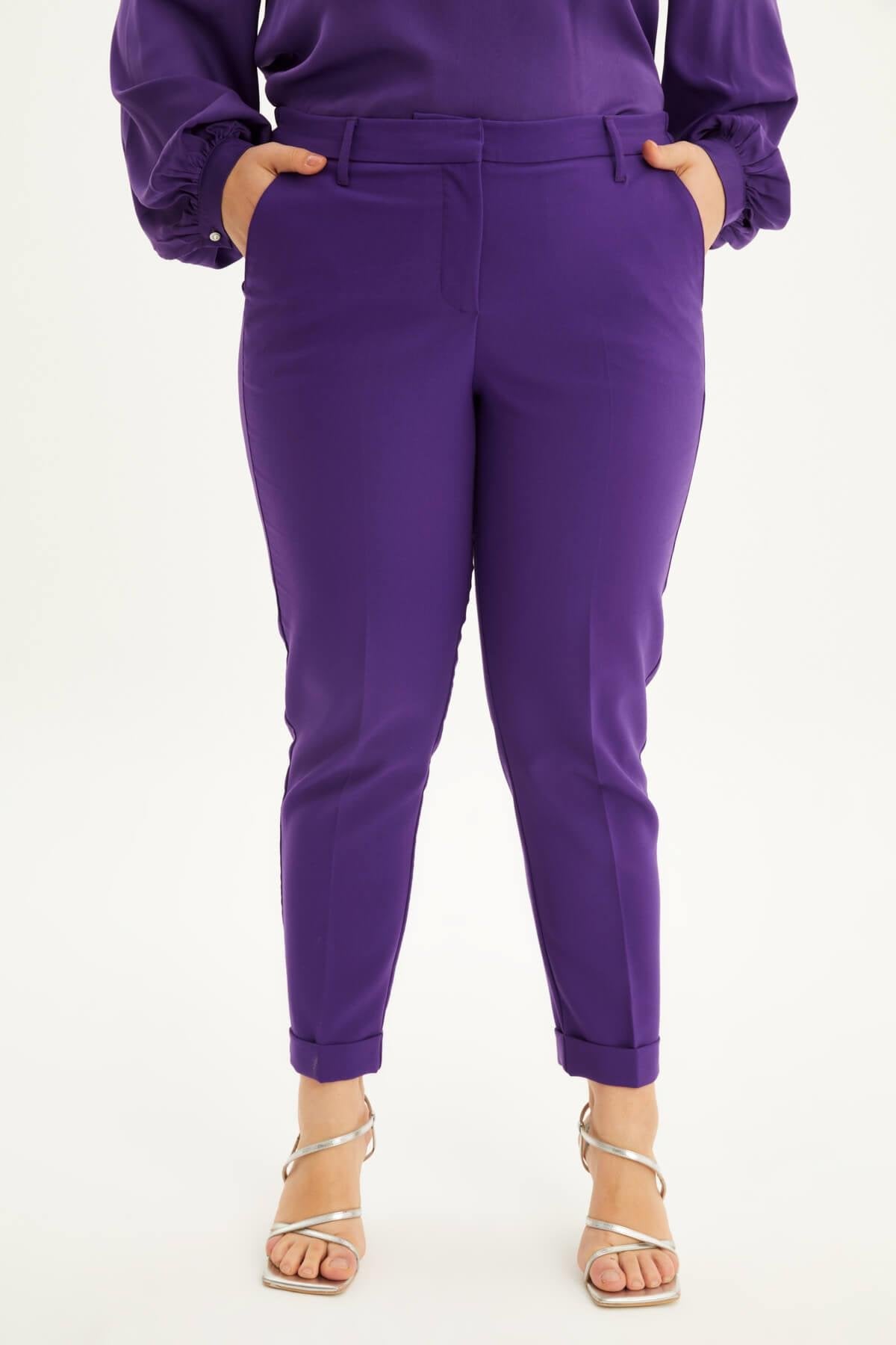 Cep Detaylı Slim Fit Klasik Pantolon