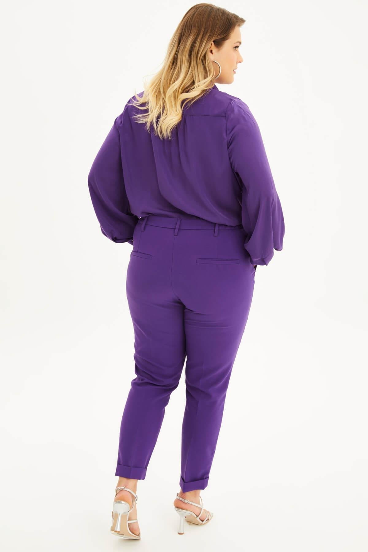 Cep Detaylı Slim Fit Klasik Pantolon