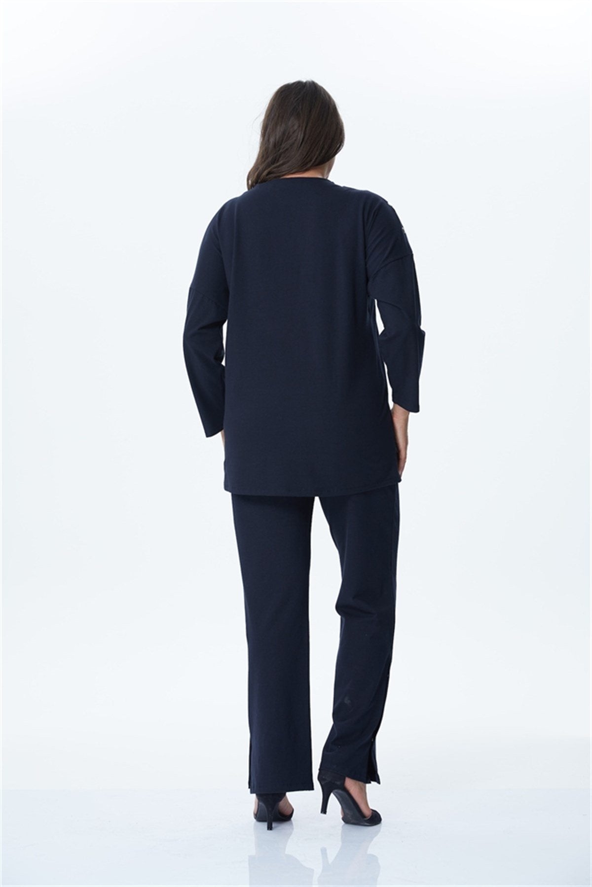 Çıtçıt Detaylı Örme Pantolon