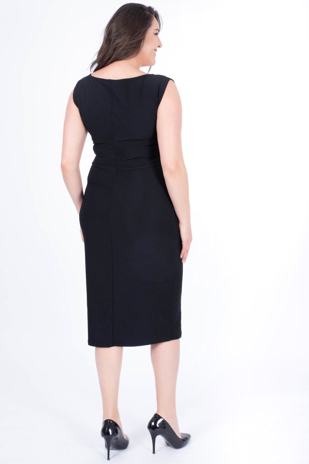 Damla Yaka Anvelop Elbise