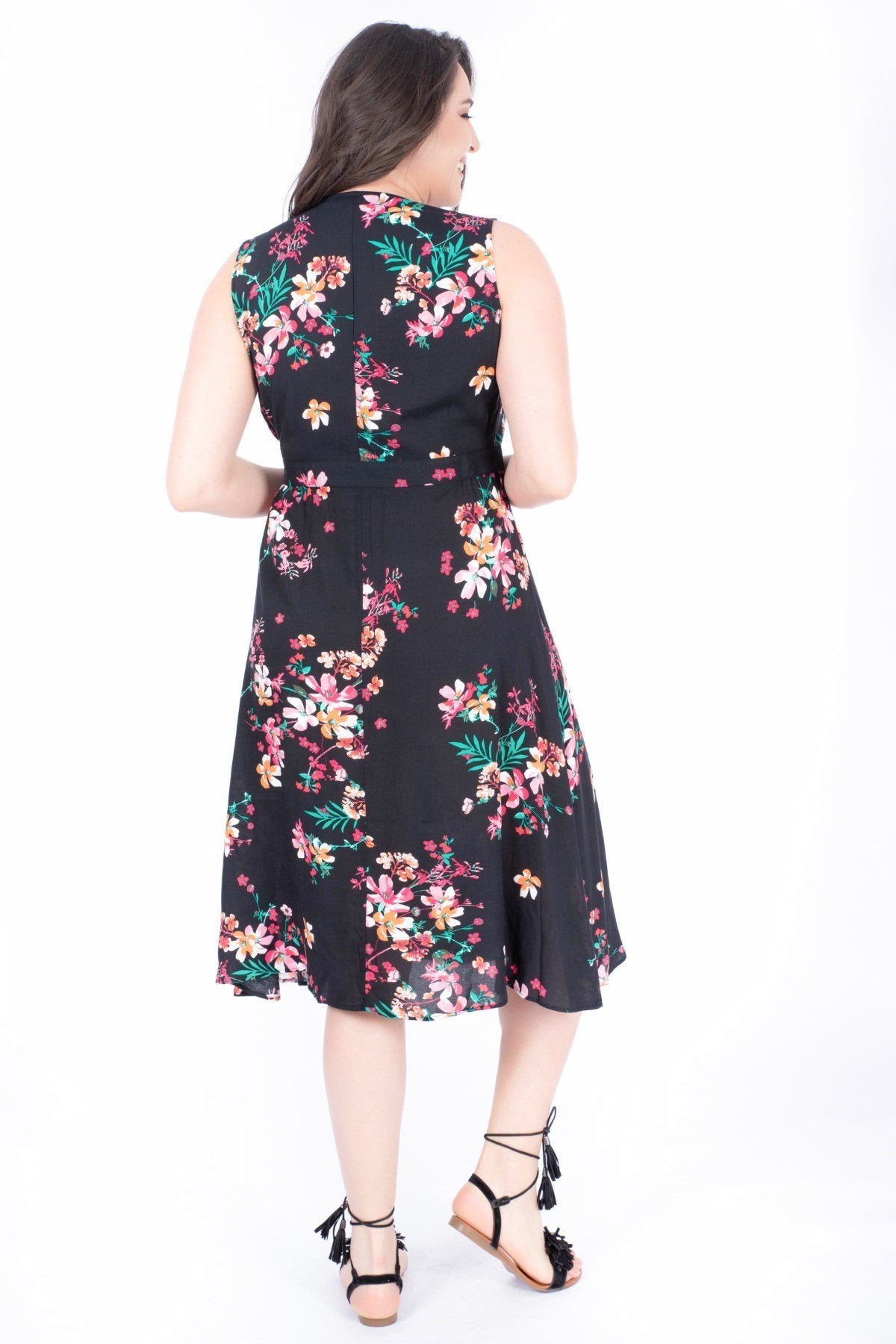 Desenli Anvelop Elbise