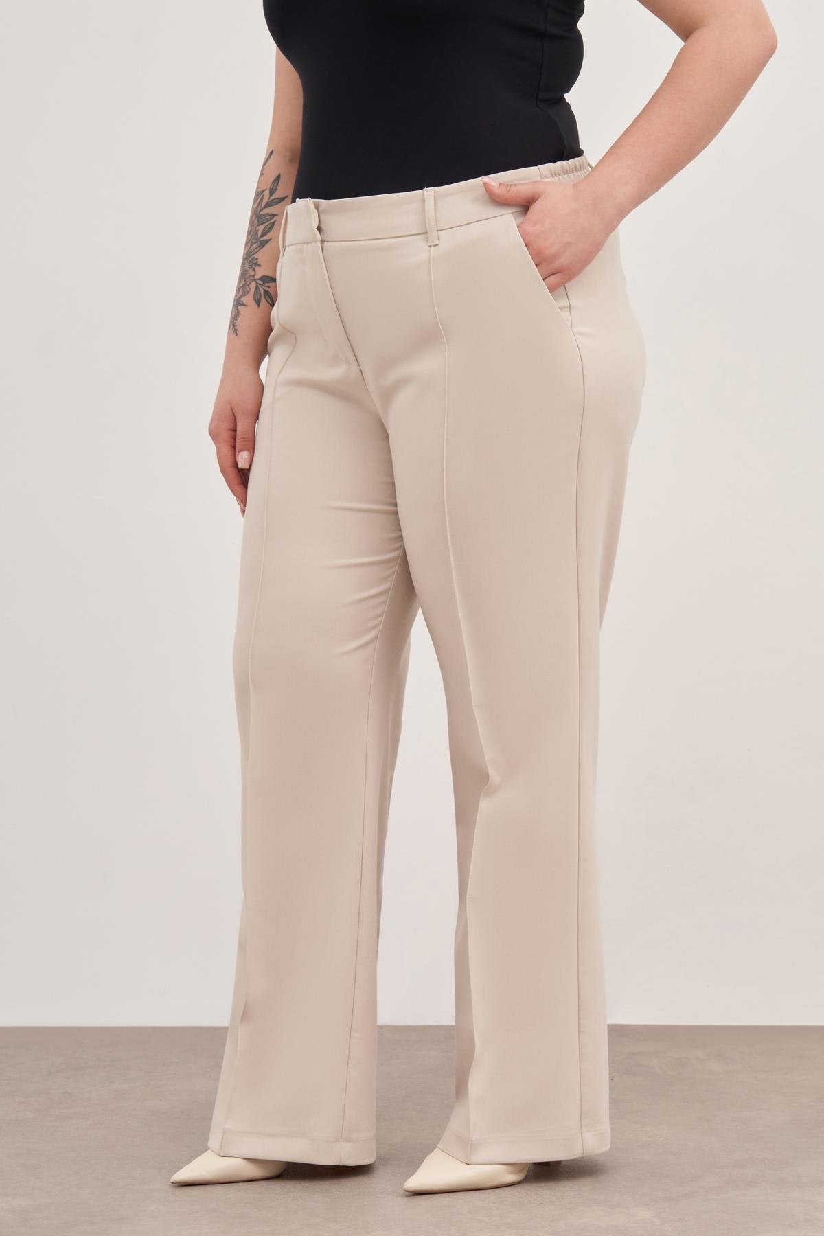Düz Kesim Klasik Pantolon