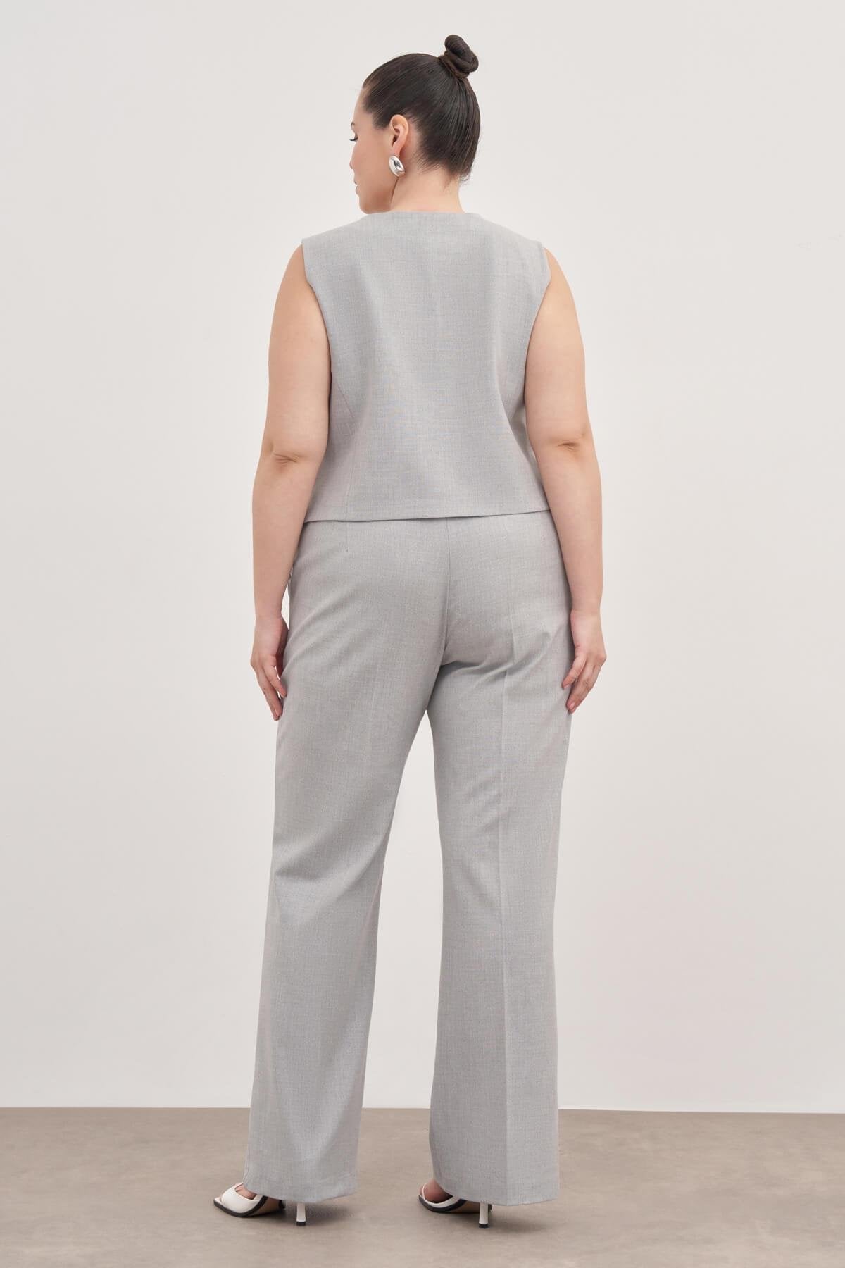 Düz Kesim Klasik Pantolon