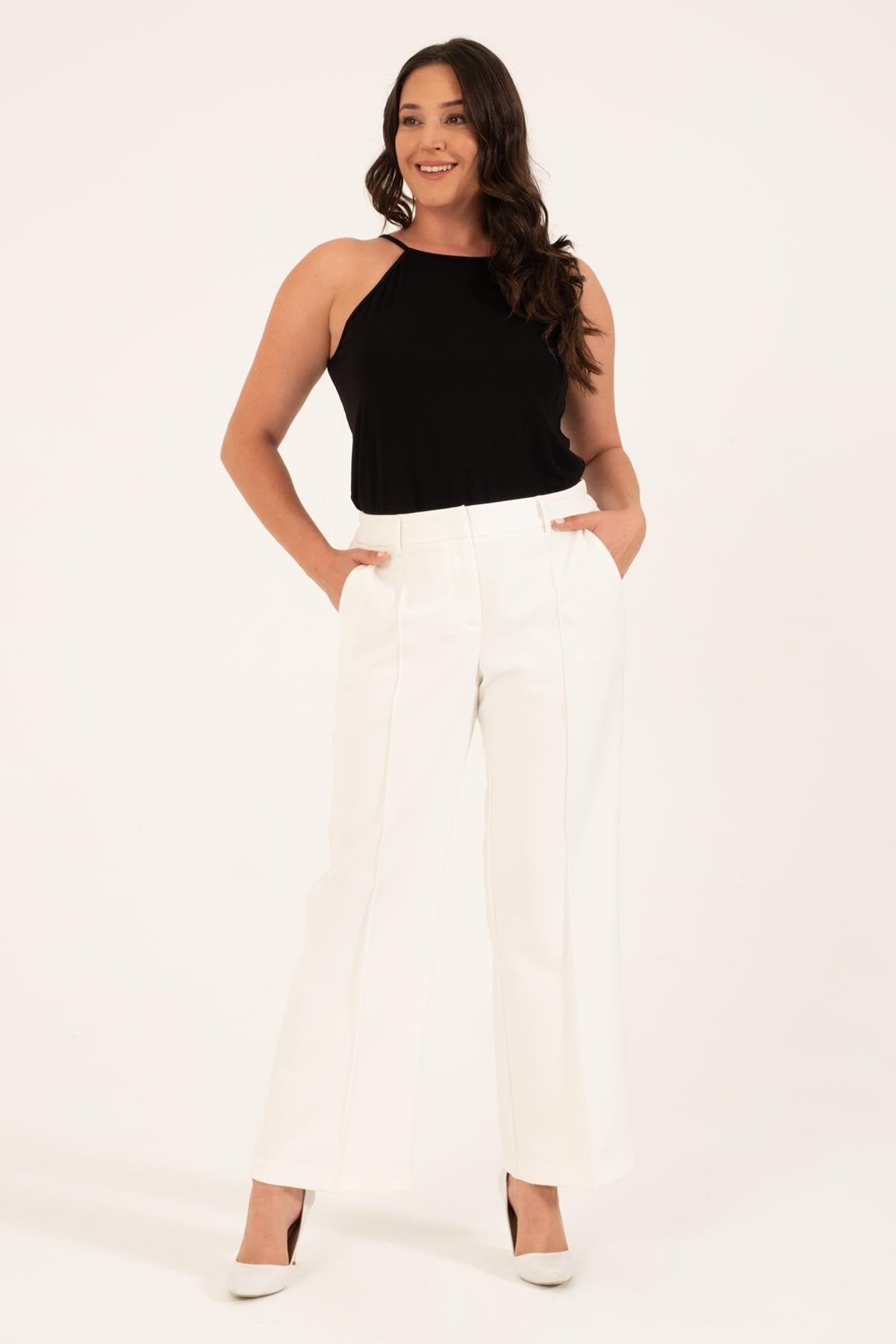 Düz Kesim Klasik Pantolon