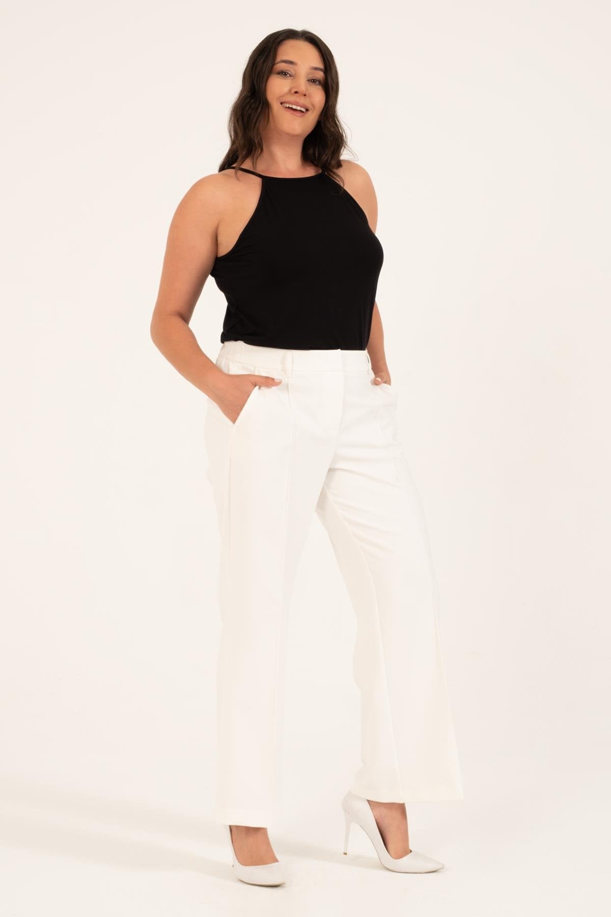 Düz Kesim Klasik Pantolon