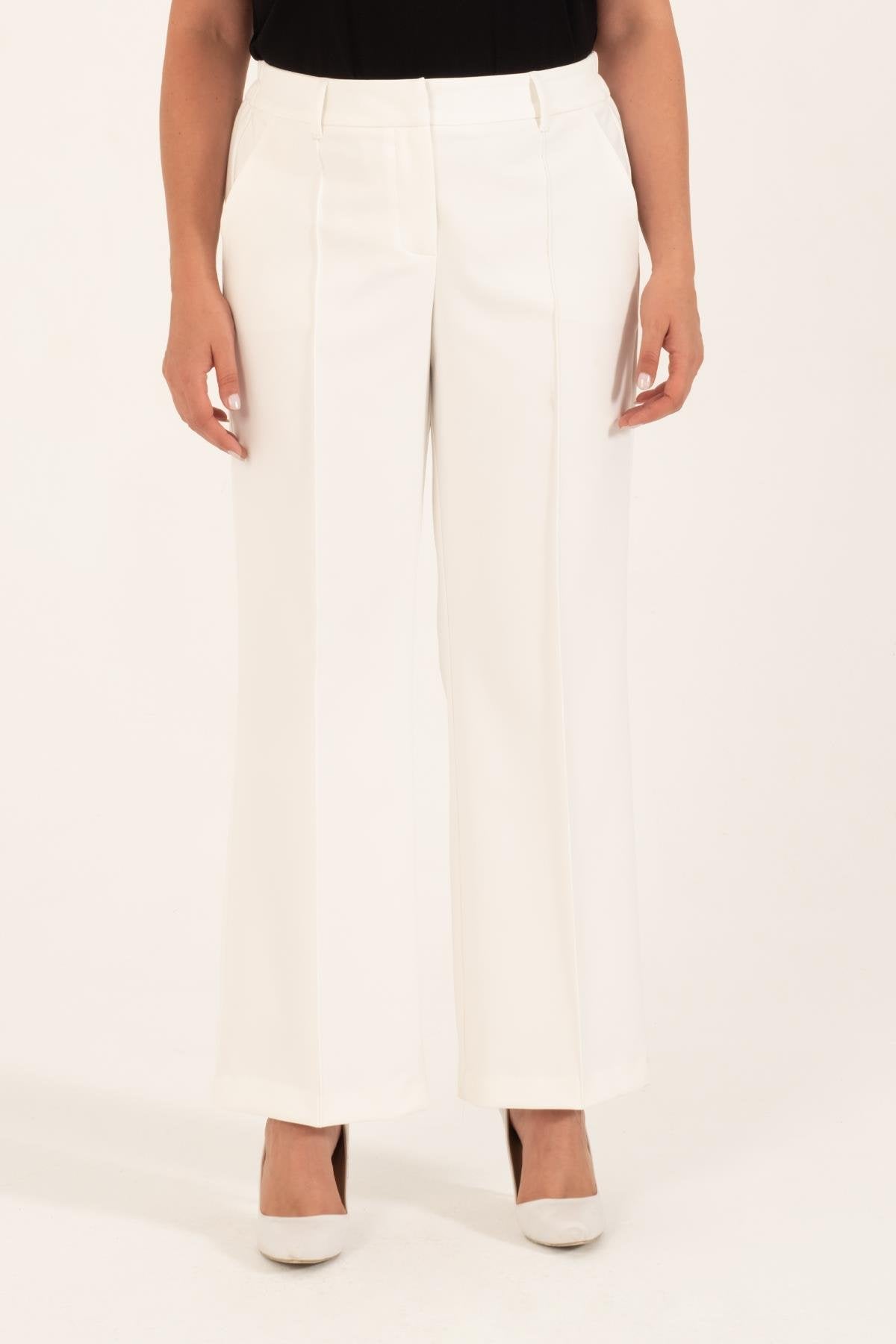 Düz Kesim Klasik Pantolon