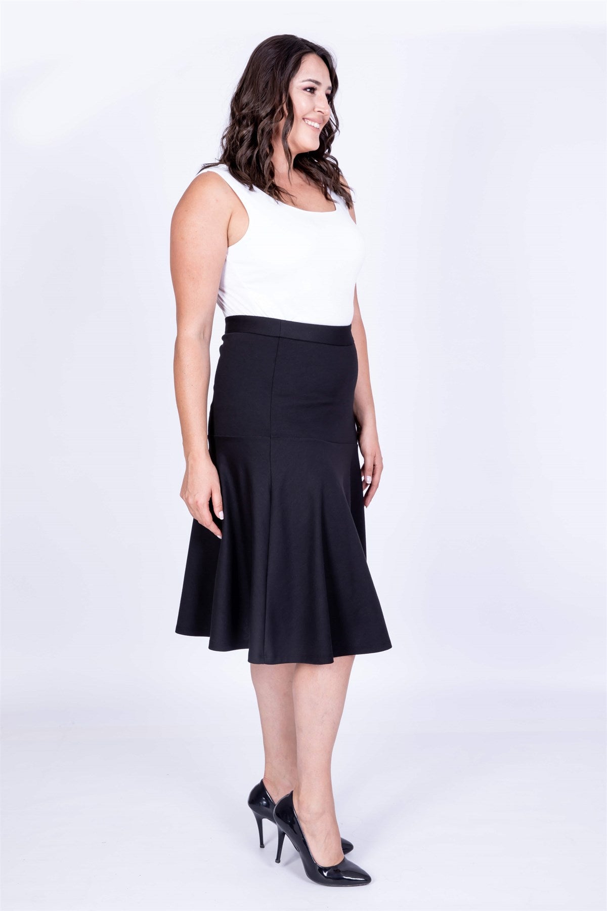 Eteği Volanlı Etek