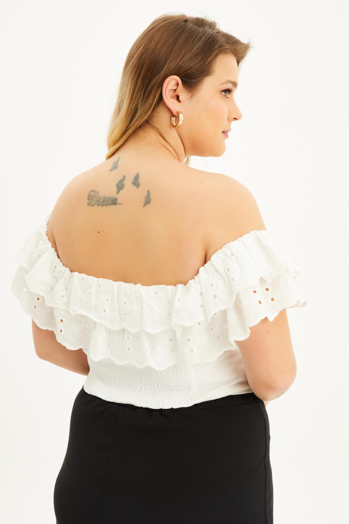 Fistolu Gipe Detaylı Top