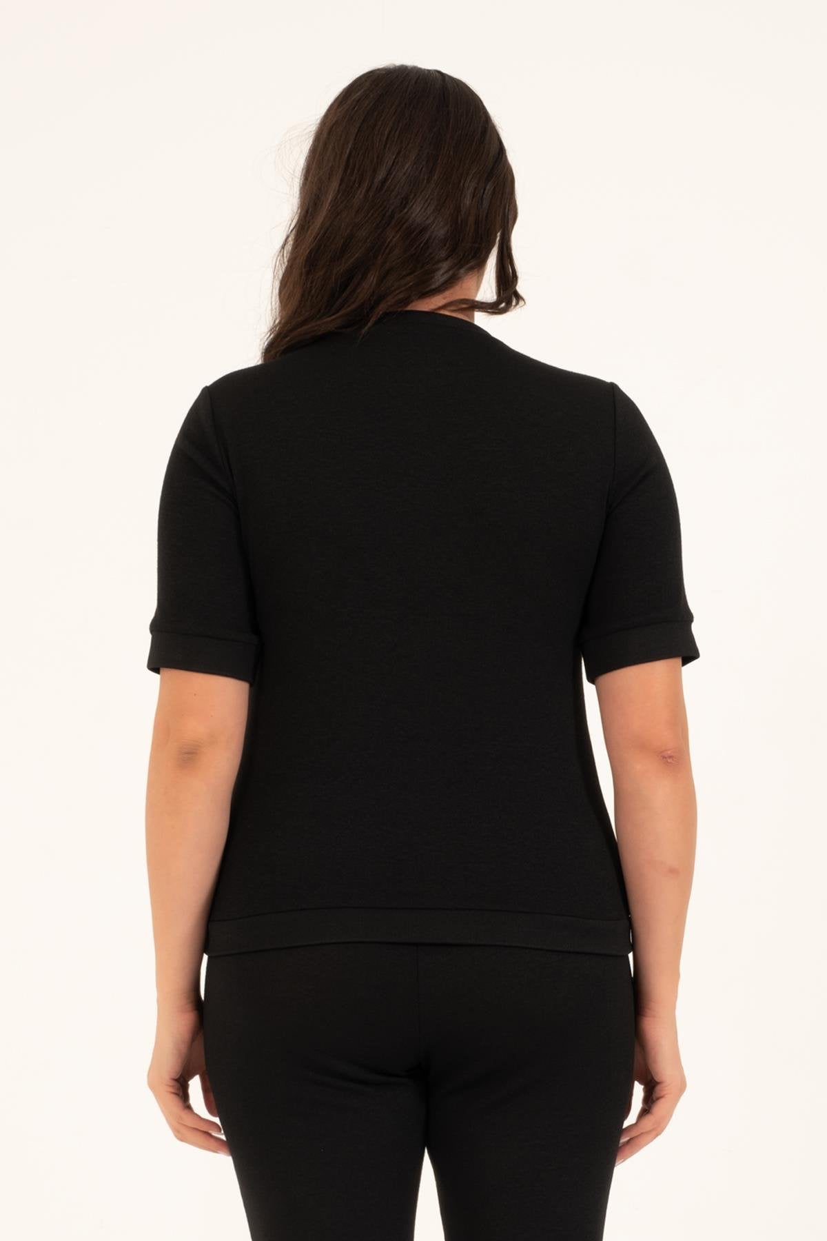 Kısa Kollu Triko Top