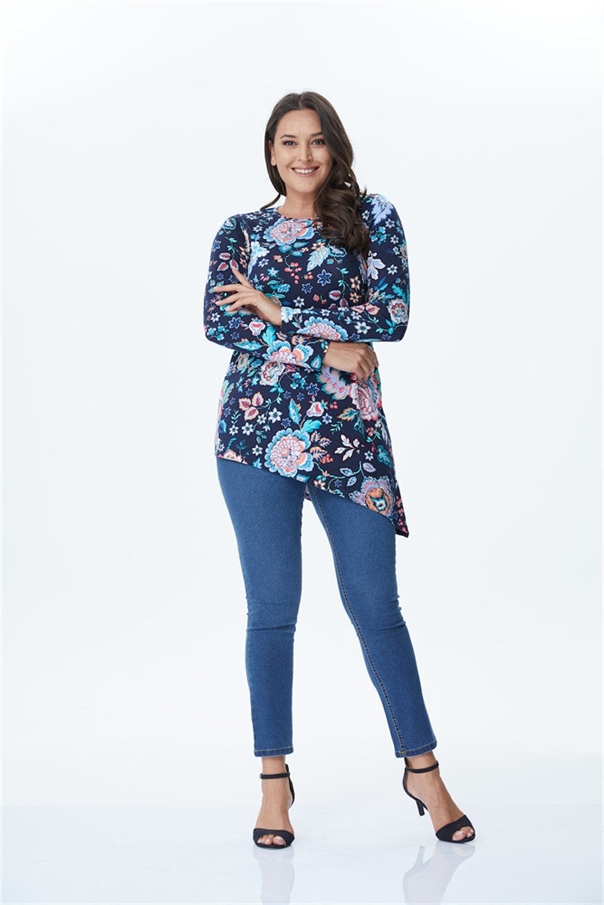 Örme Asimetrik Tunik