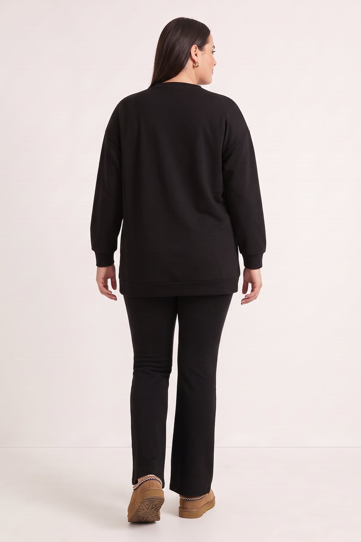 Örme Baskılı Sweatshirt