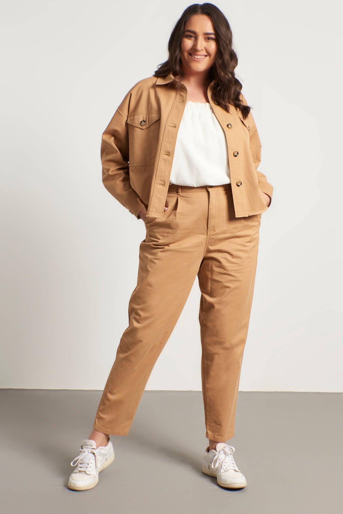 Oversize İnce Ceket