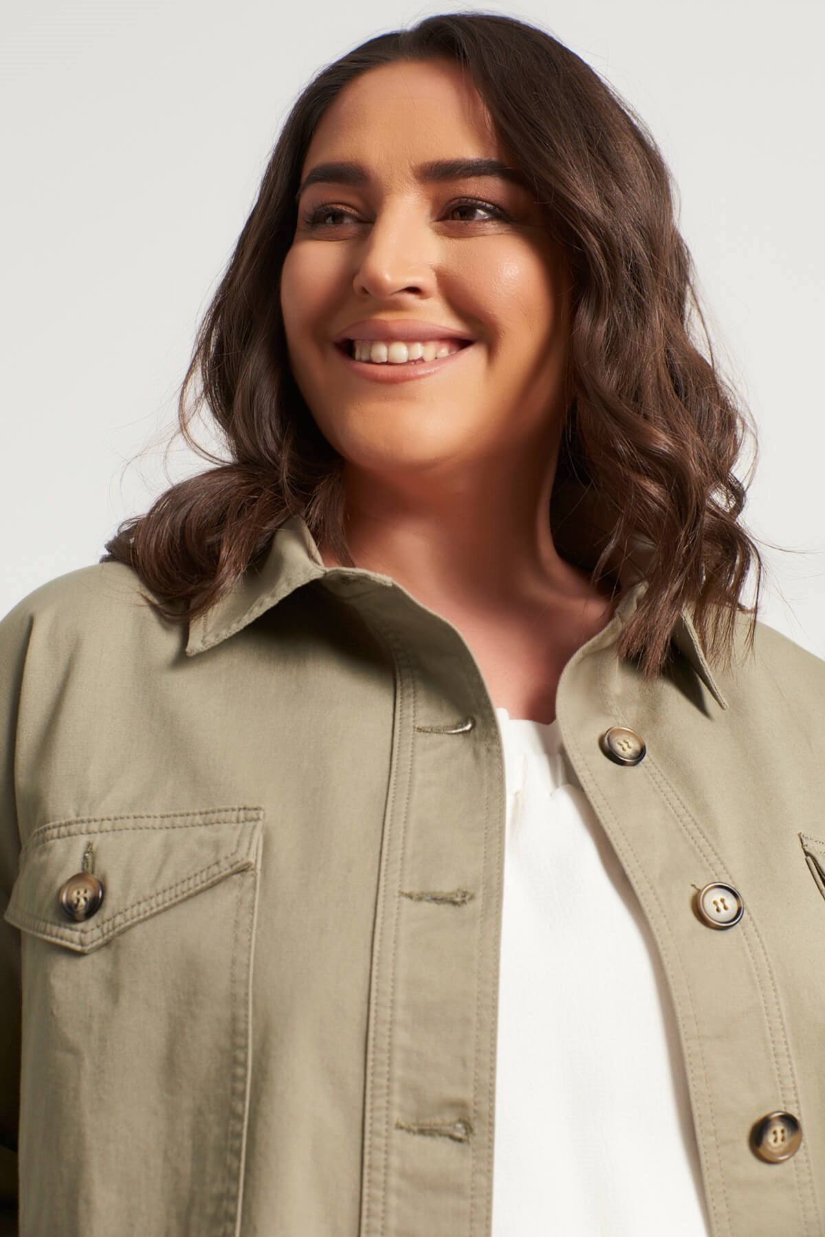 Oversize İnce Ceket