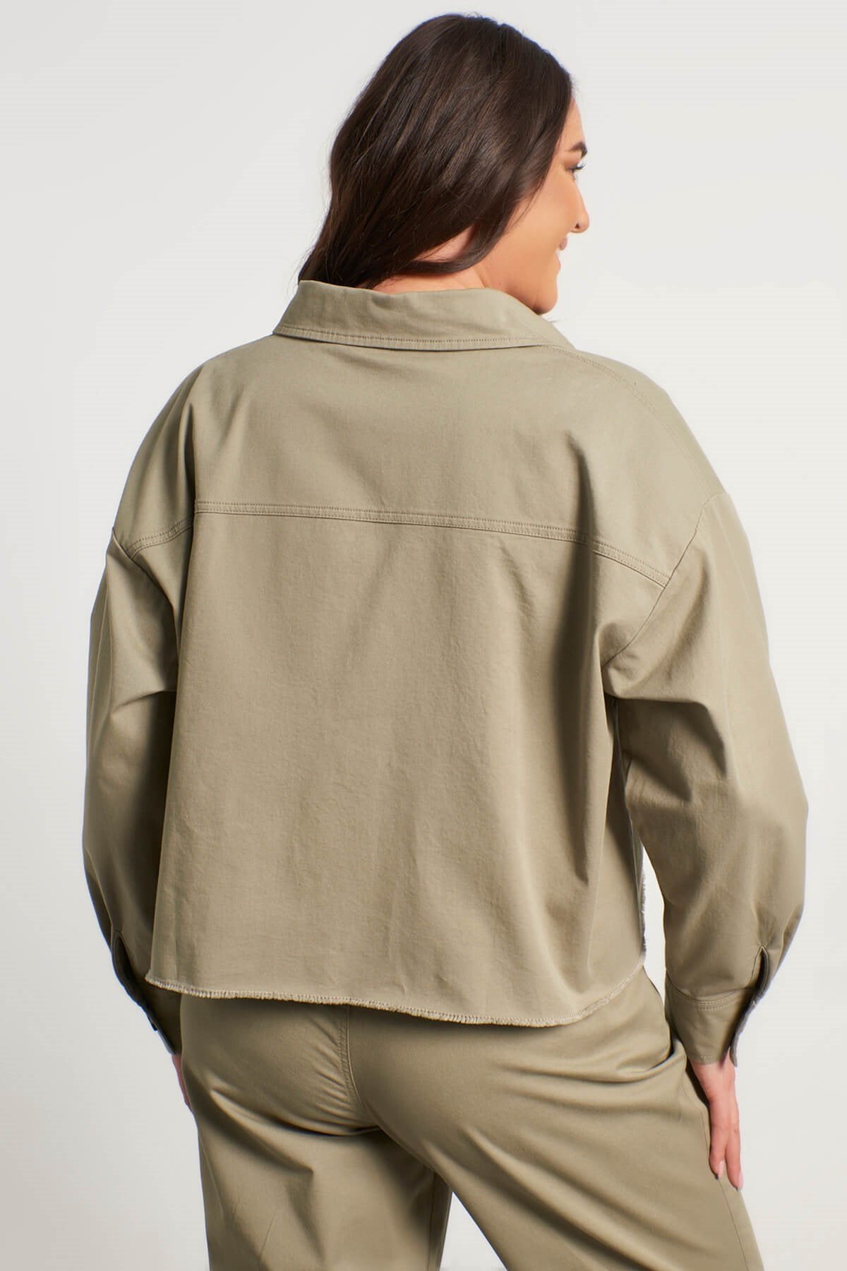 Oversize İnce Ceket