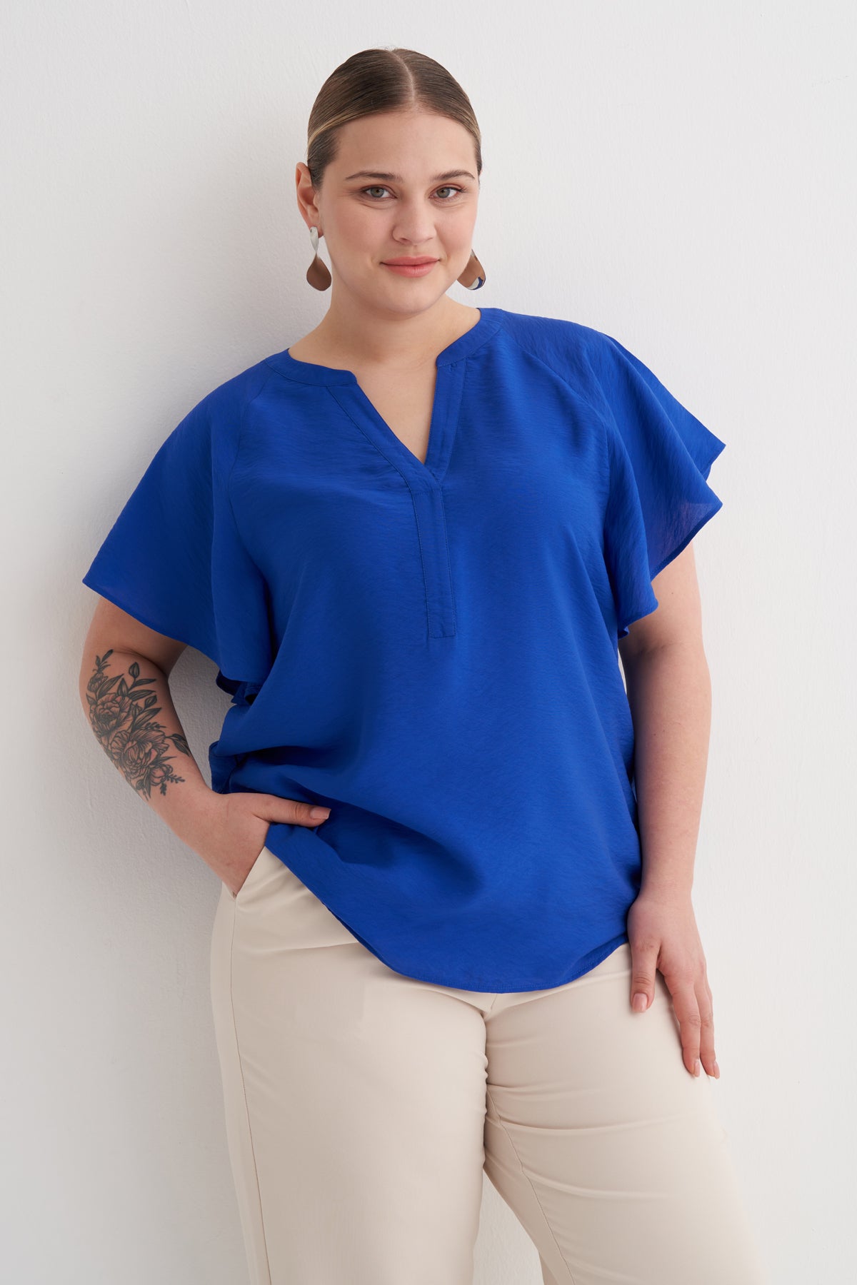 Pelerin Kol Rahat Tişört