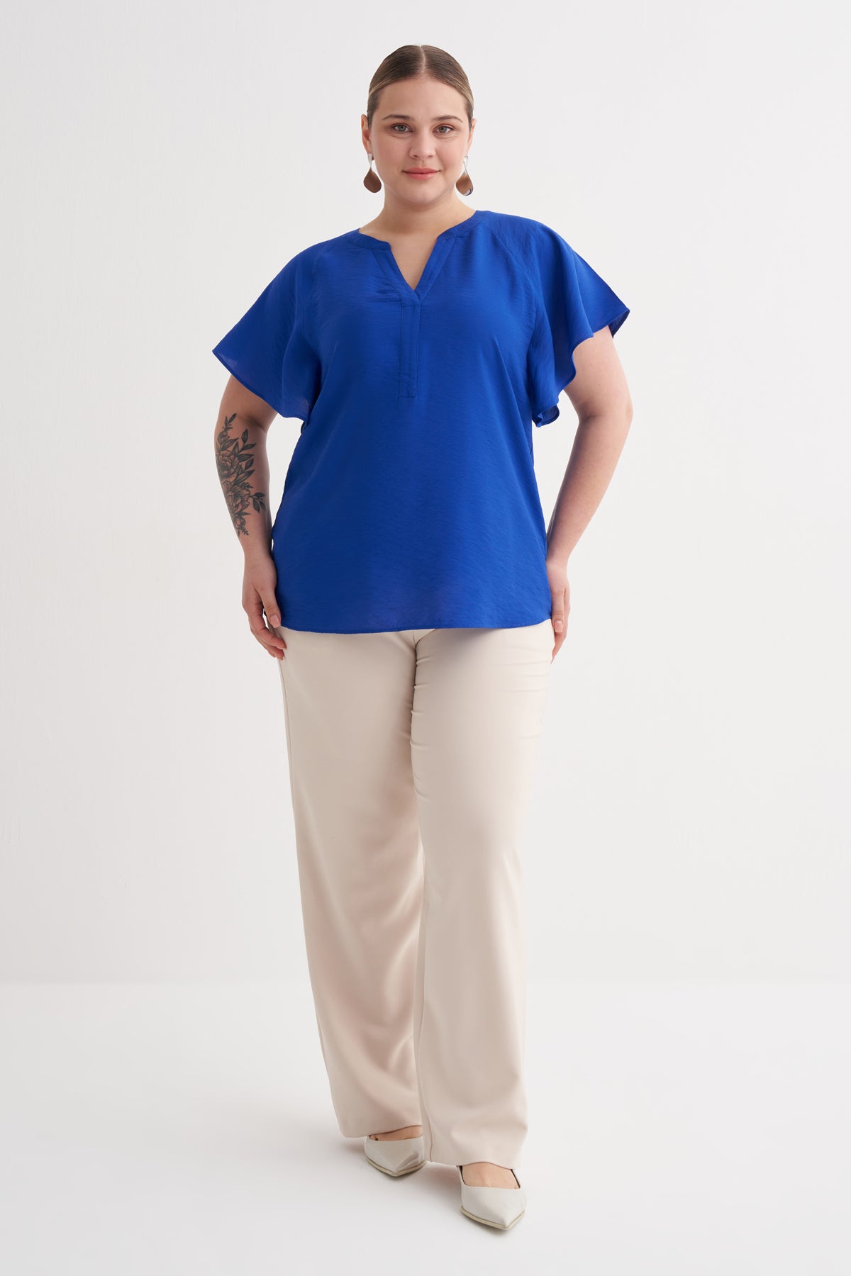 Pelerin Kol Rahat Tişört